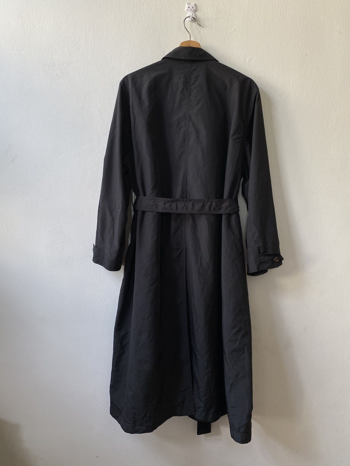 Salvatore Ferragamo × Vintage Vintage Salvatore Ferragamo Nylon Long Jacket Size US M / EU 48-50 / 2 - 2 Thumbnail