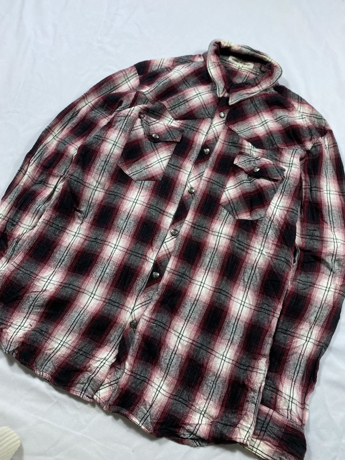 Yohji Yamamoto Japanese Semantic design Button up shirt Size US L / EU 52-54 / 3 - 3 Thumbnail