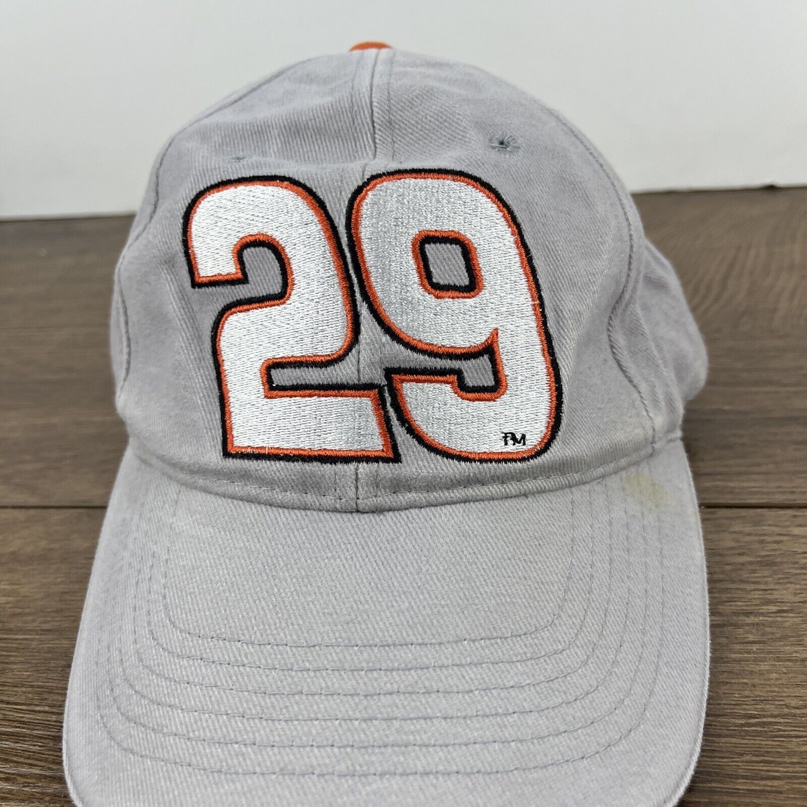 Other Kevin Harvick 29 Hat NASCAR Racing Gray Hat Adjustable Gray Size ONE SIZE - 7 Thumbnail
