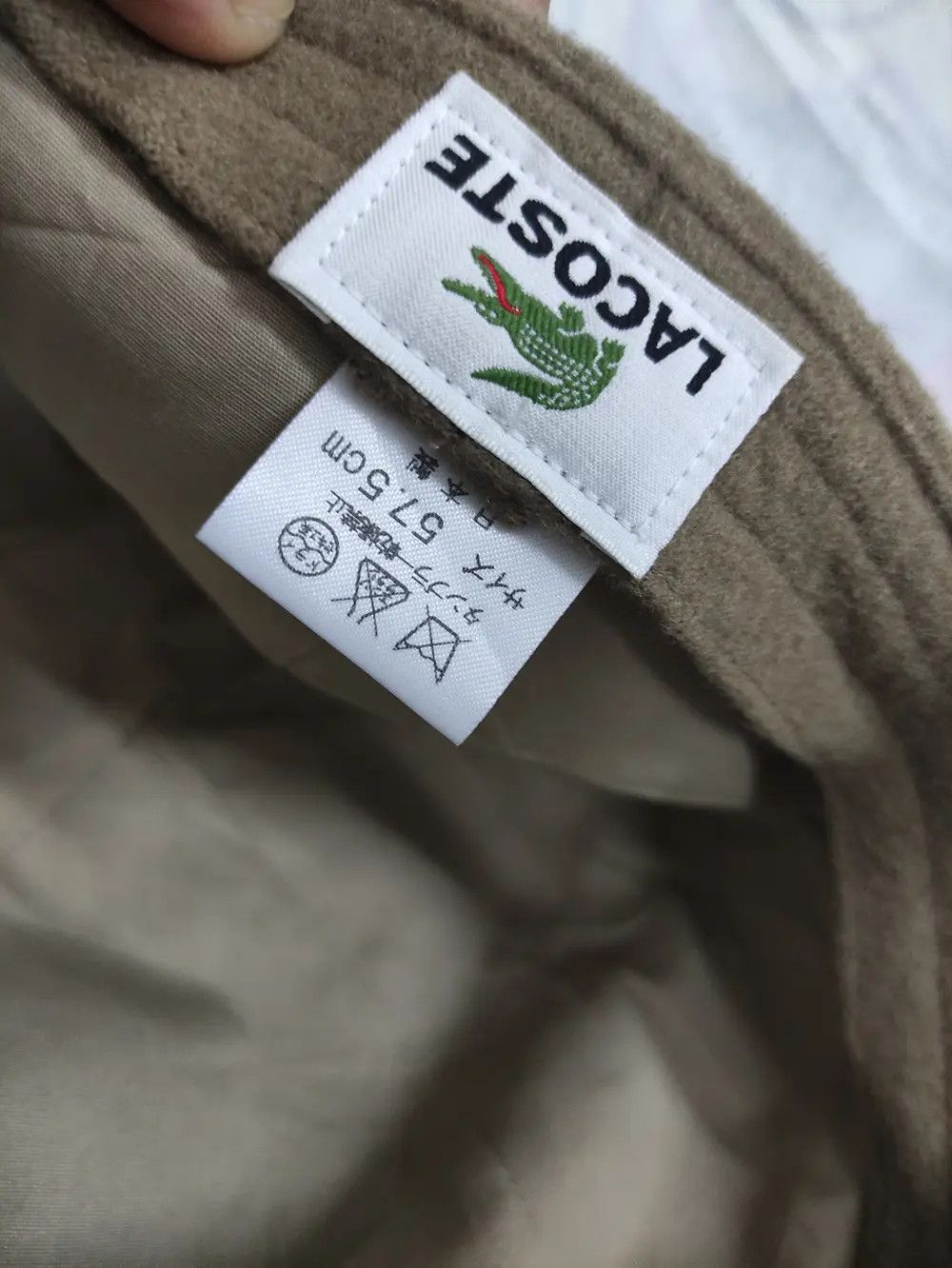 Lacoste LACOSTE VINTAGE WOOL BARETTA CAP Size ONE SIZE - 9 Thumbnail