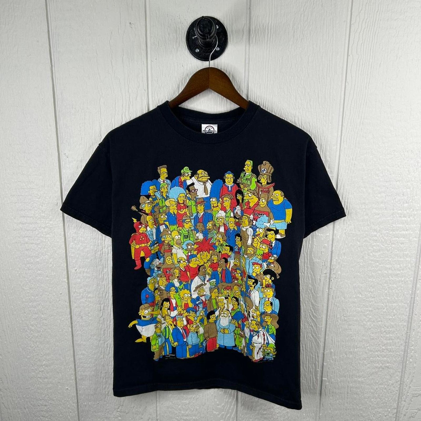 Delta Vintage 90’s Simpsons Characters Giant Print Tee Size Medium Size US M / EU 48-50 / 2 - 1 Thumbnail