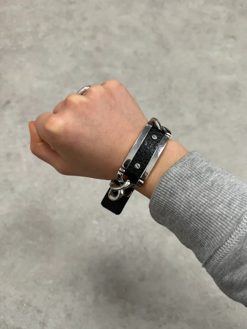 Dolce & Gabbana Leather Studded Bracelet | Grailed
