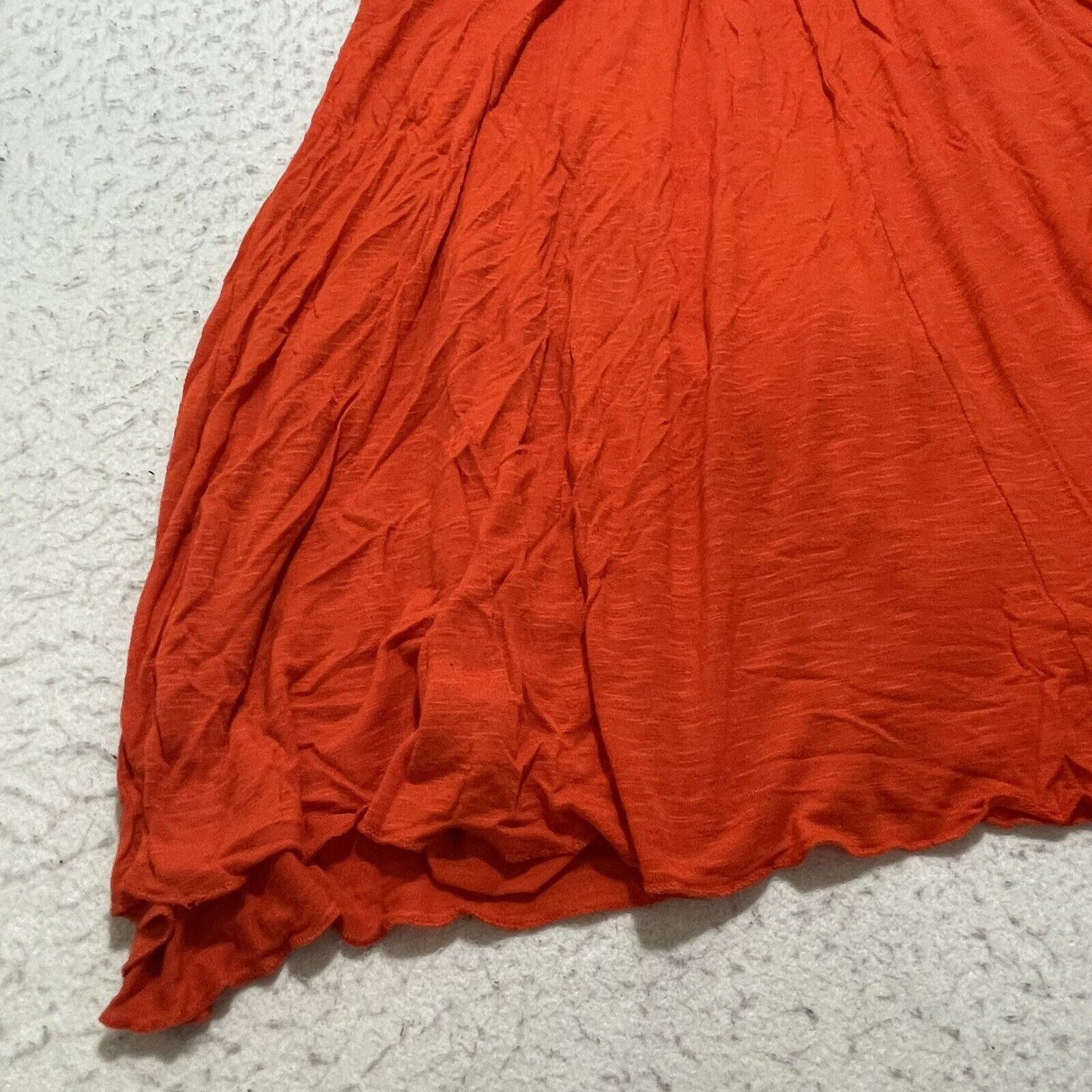 Zara Zara Red Orange Flowy Tank Top Braided Strap Size M / US 6-8 / IT 42-44 - 9 Thumbnail
