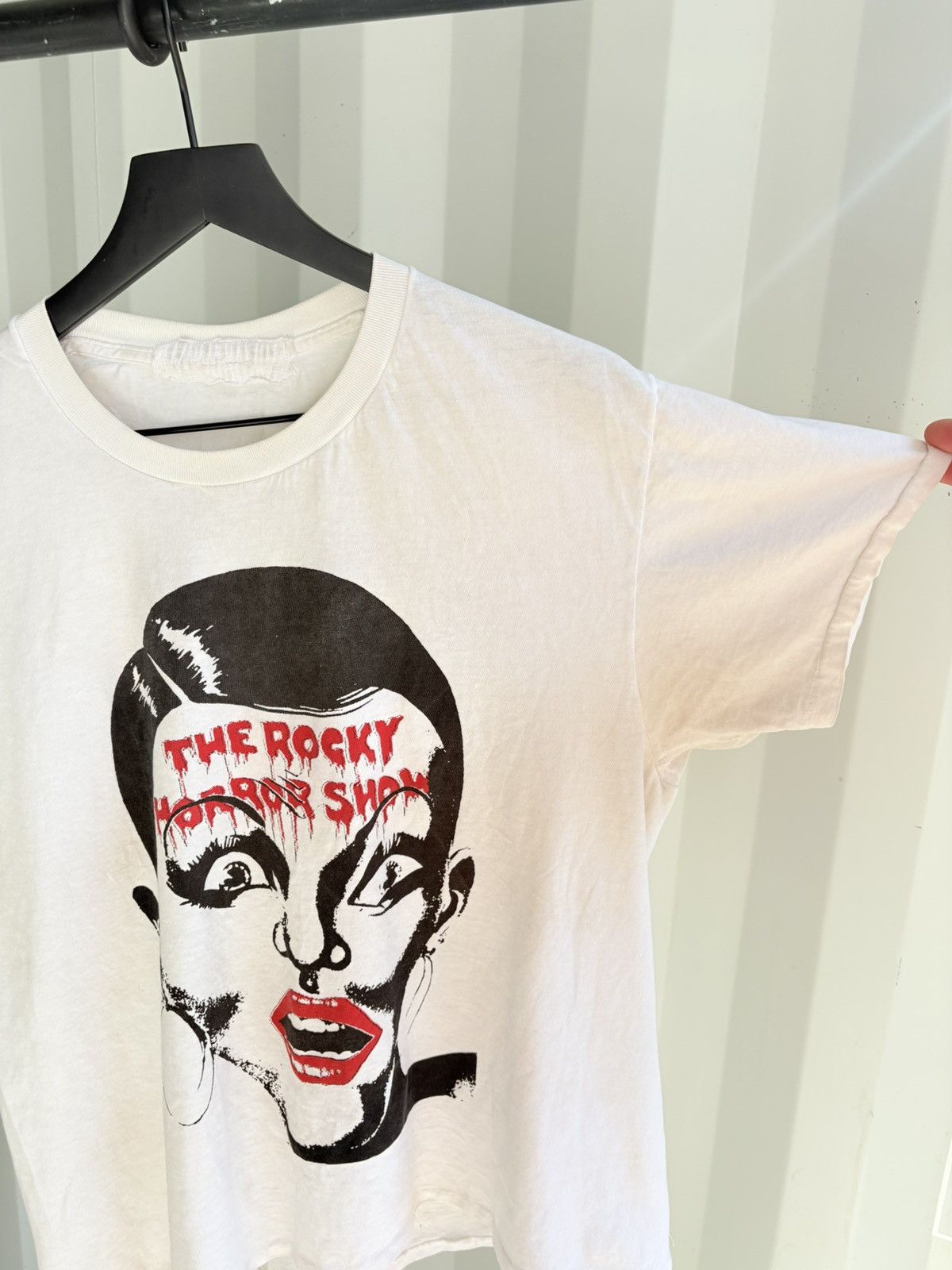 Vintage Vintage Rocky Horror Shirt Faded Distress Grunge Thrash Band Size US L / EU 52-54 / 3 - 3 Thumbnail