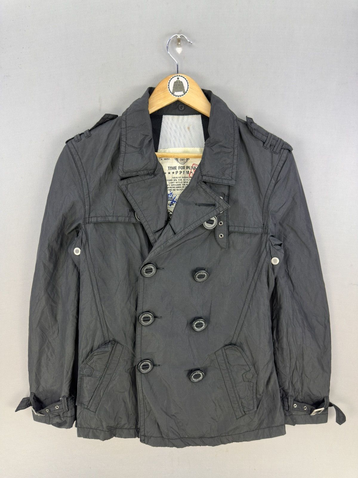 PPFM PPFM Peyton Place For Men Punk Avant-Garde Coat Jacket Size US S / EU 44-46 / 1 - 1 Thumbnail