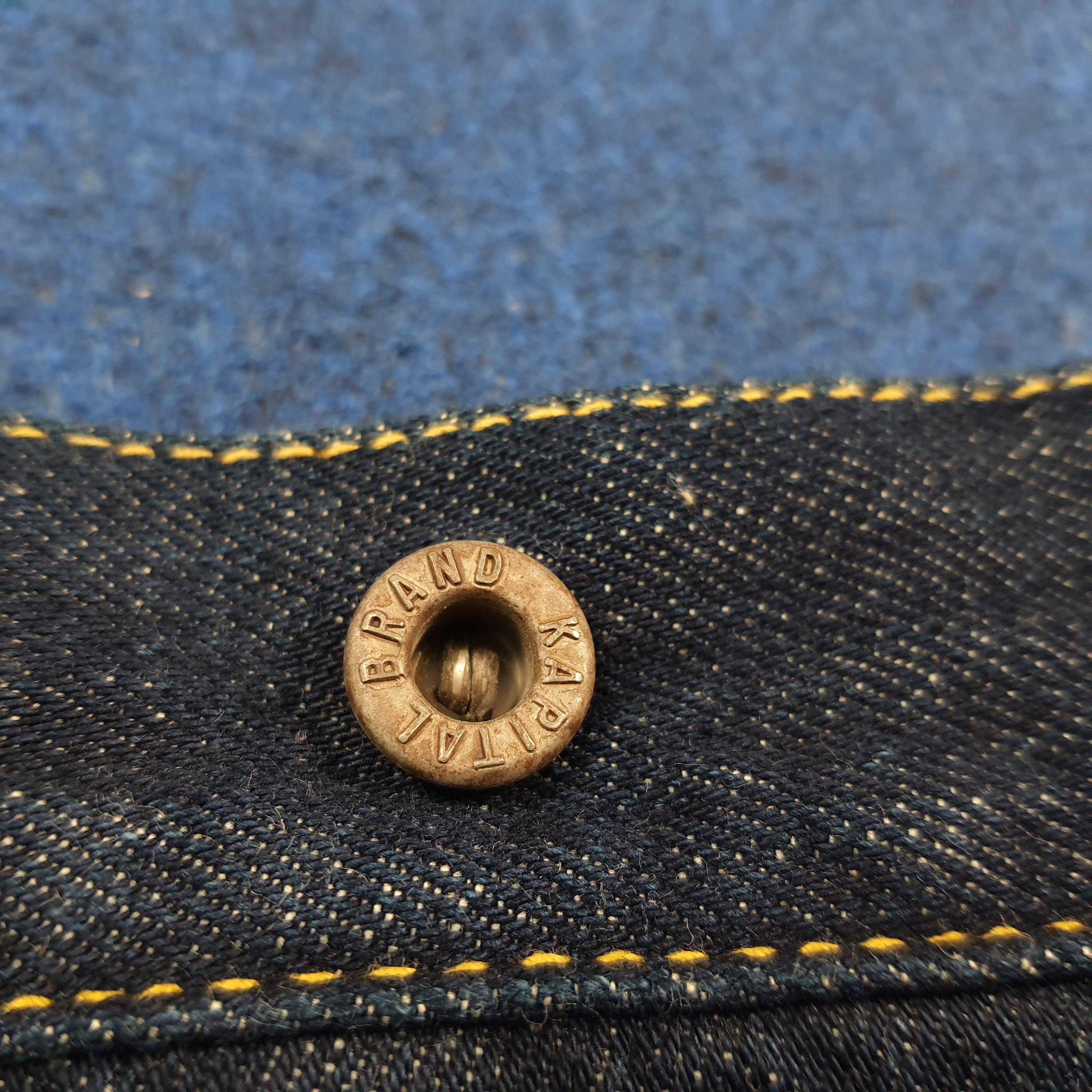 Kapital Vintage KAPITAL Japan Denim Monkey Stitching Pants C297N20 Size US 32 / EU 48 - 12 Thumbnail