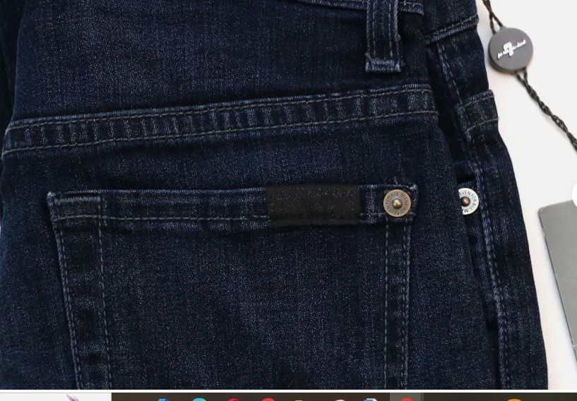 7 For All Mankind New 7 For All Mankind High Waisted Super Skinny Jeans Size 24" / US 00 / IT 34 - 5 Thumbnail