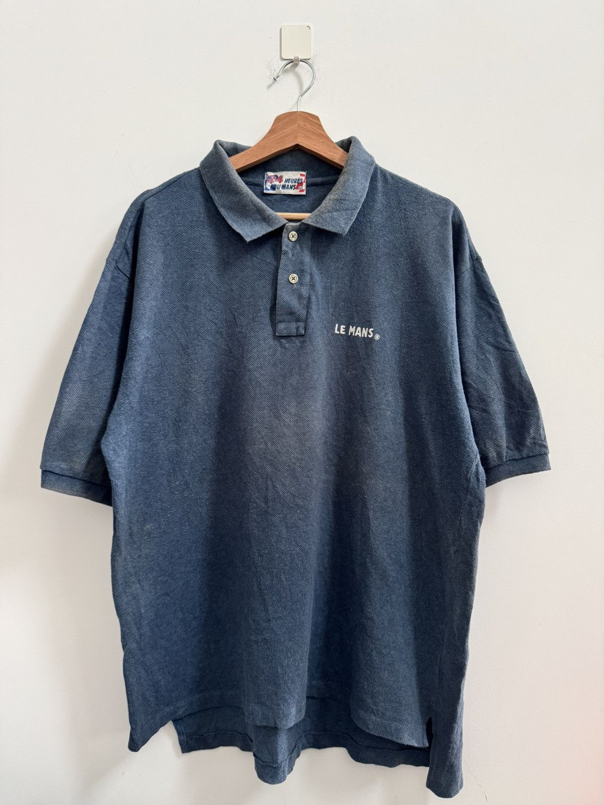 Vintage 24 Hours Le Mans Vintage Polo T-Shirt Size US XL / EU 56 / 4 - 1 Thumbnail
