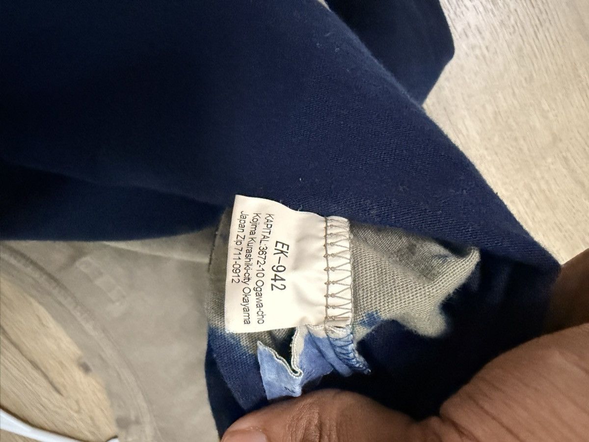 Kapital Tenjiku IDG Tie-dye Crew T (Climb Embroidery) Size US M / EU 48-50 / 2 - 3 Thumbnail