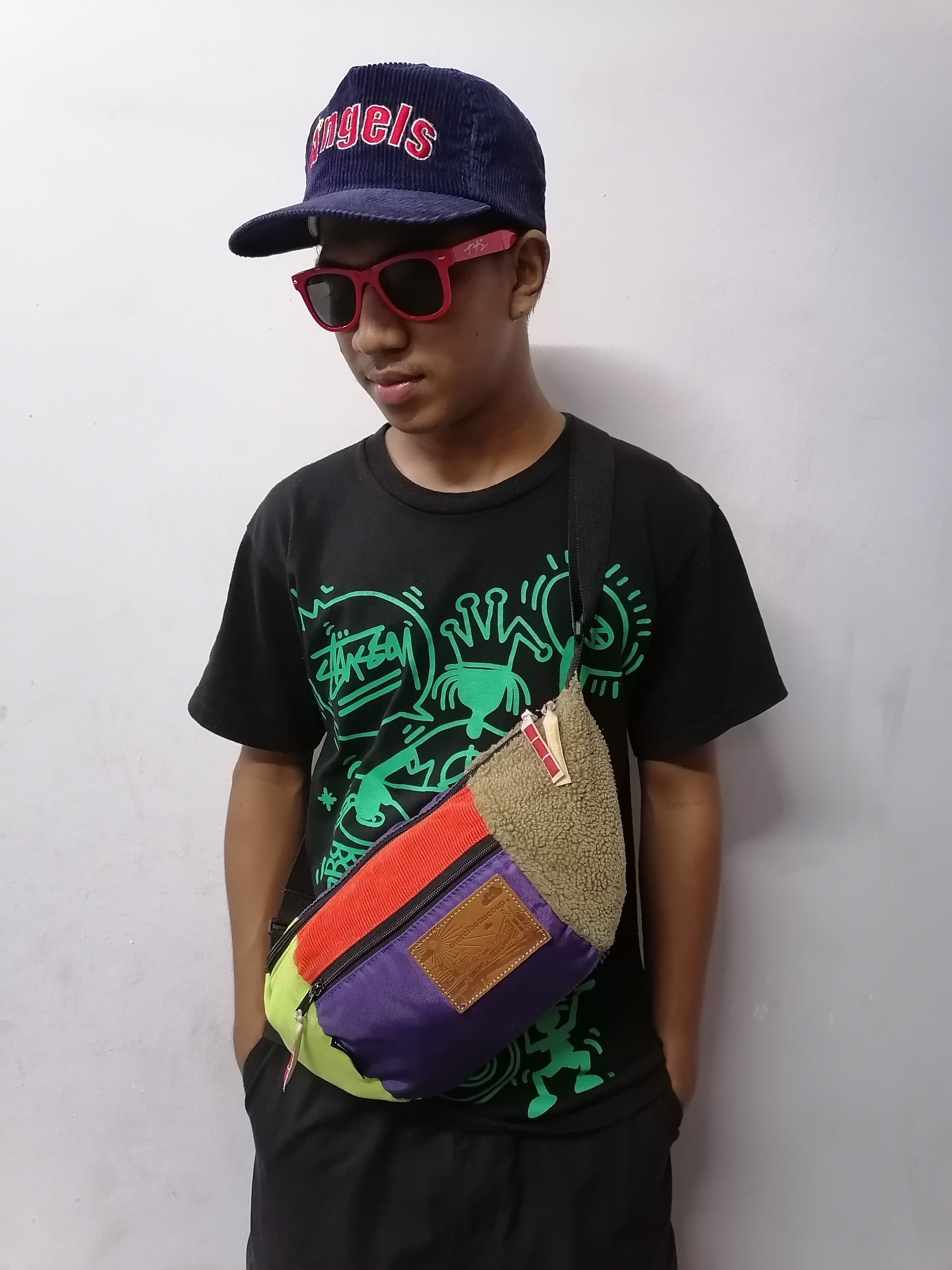 Designer × Issey Miyake × mercibeaucoup Mercibeaucoup By Issey Miyake Multicolour Crossbody Bag Size ONE SIZE - 1 Thumbnail