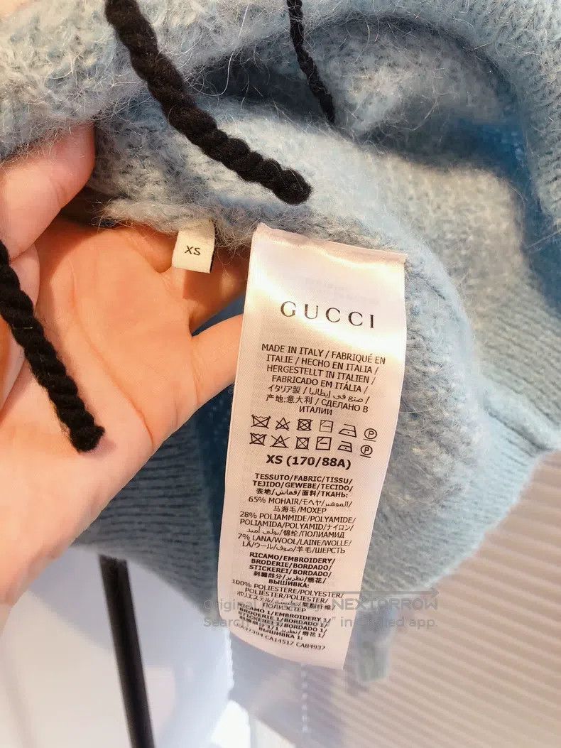 Gucci Gucci Blue sweater Size XS / US 0-2 / IT 36-38 - 7 Thumbnail