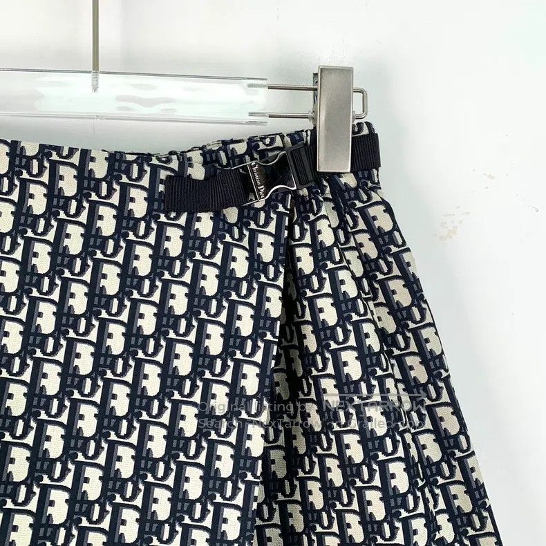 Dior Dior 24 Oblique colour block logo jacquard full-print casu Size 25" / US 0 / IT 36 - 3 Thumbnail