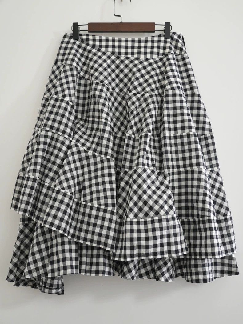 Comme des Garcons Cute Black and White Cake Skirt-2505 Size US 26 / EU 42 - 3 Thumbnail