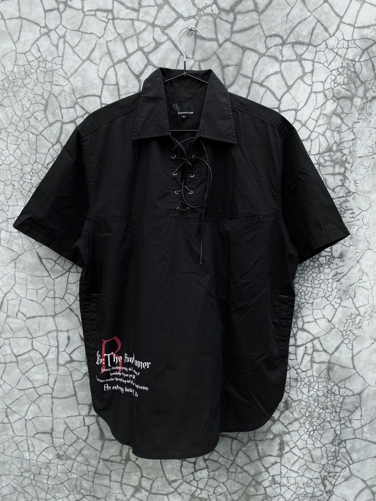 Beauty Beast × If Six Was Nine × Le Grande Bleu (L.G.B.) Beaumont Carr Poem Vkei Harajuku Punk Rock Gothic Bondage Size US M / EU 48-50 / 2 - 2 Thumbnail