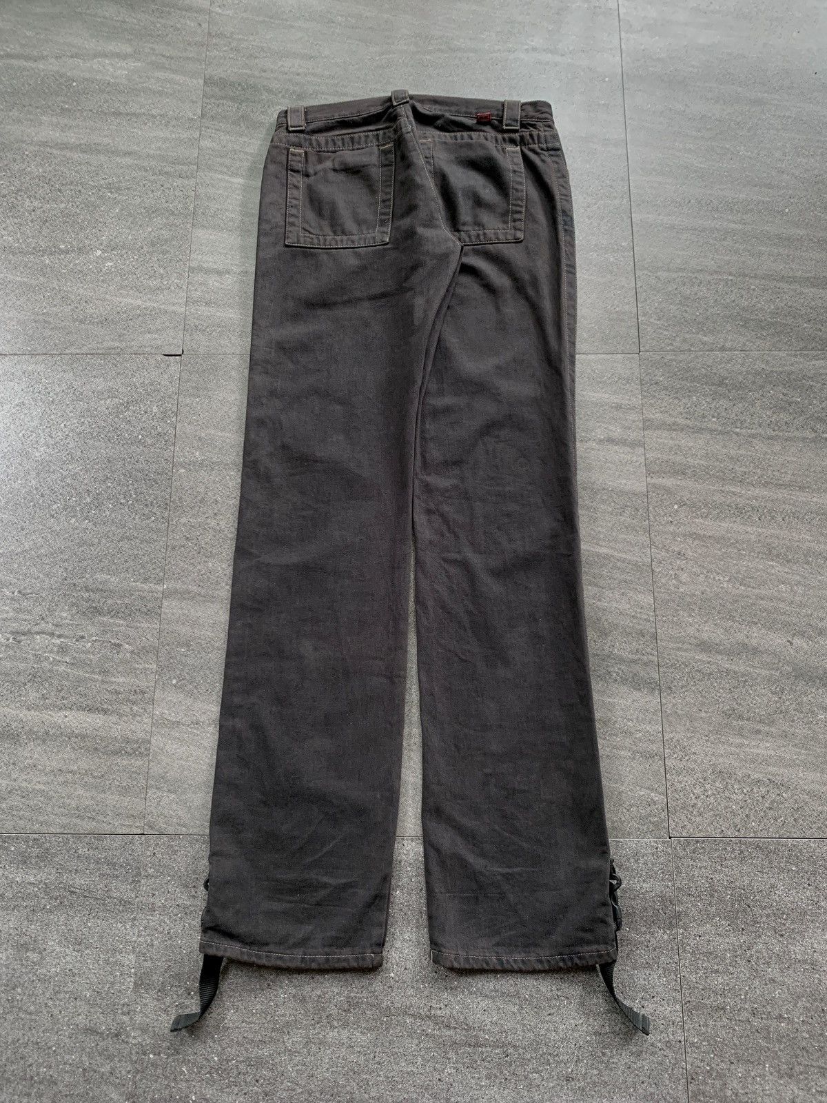 Dirk Bikkembergs FREE TAX! 90s Strap Denim Jeans Size US 30 / EU 46 - 7 Thumbnail