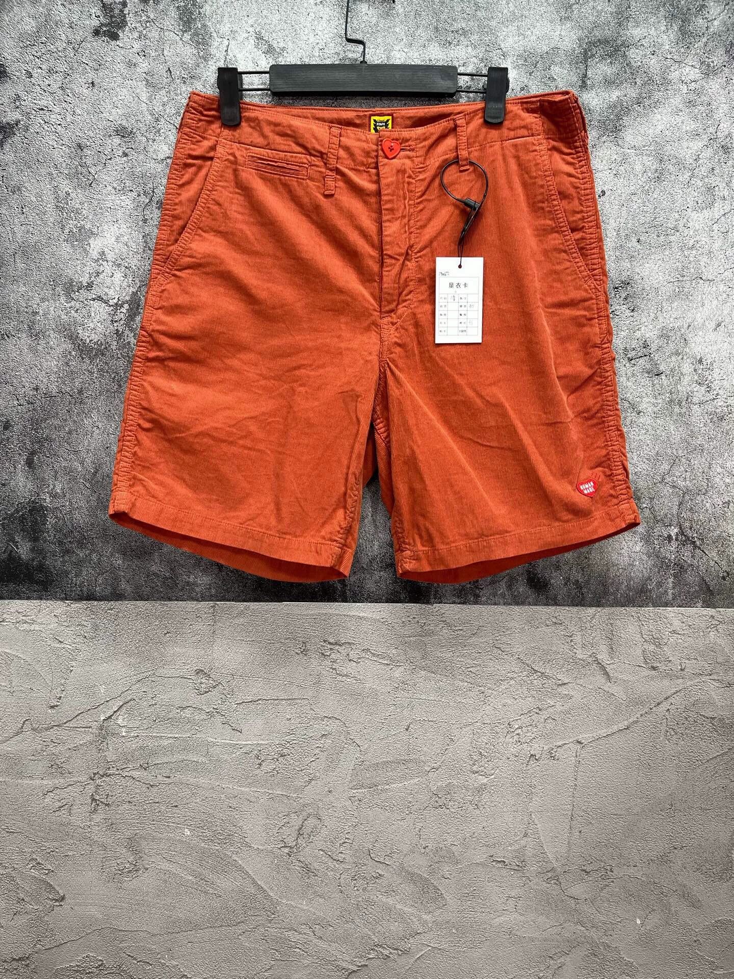 Unknown London Human Made Heart Logo Shorts M (80cm Waist, 45cm Length) Size US 30 / EU 46 - 1 Thumbnail
