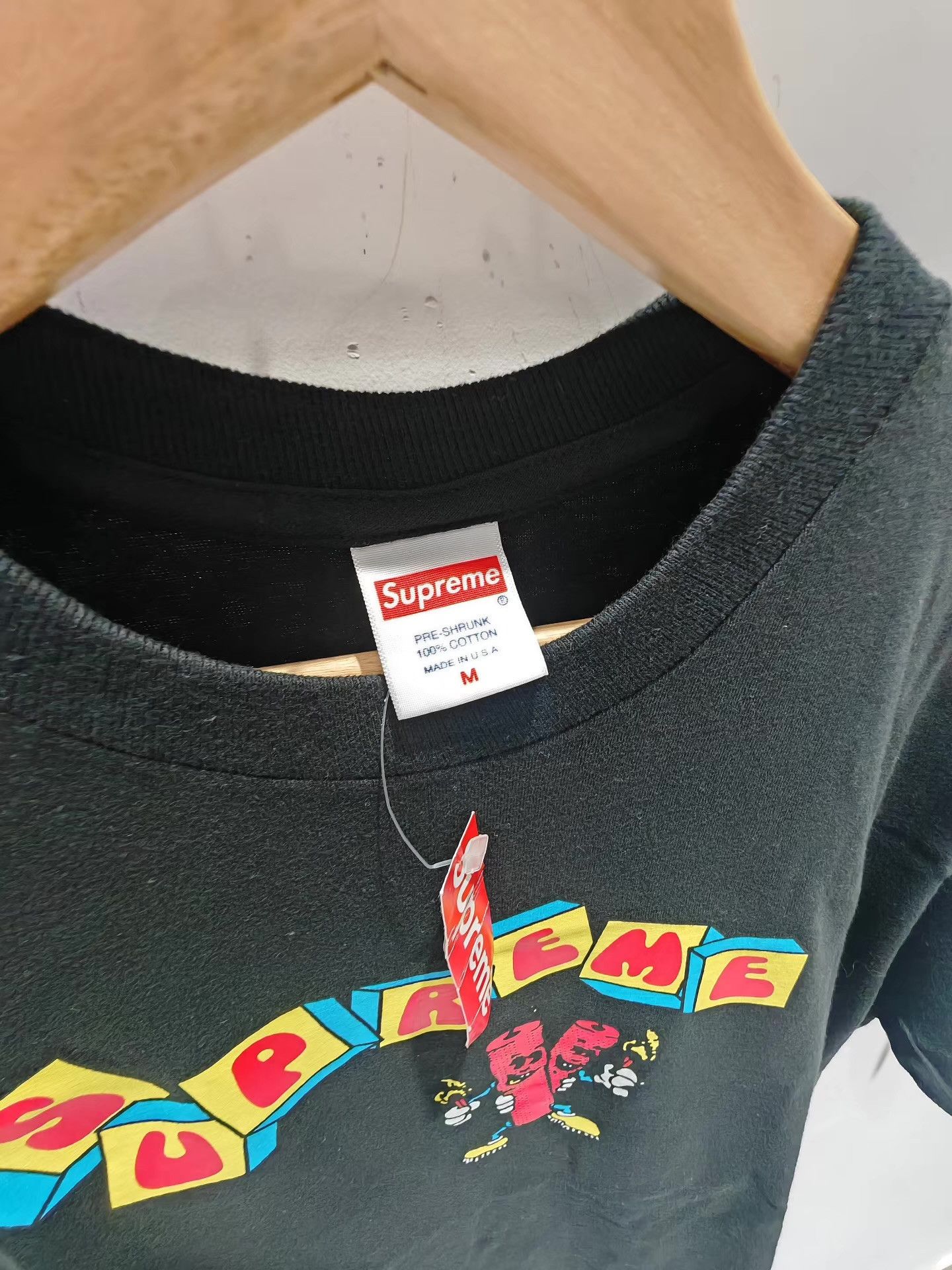 Supreme Supreme SS19 Dynamite Tee Black Q15 Size US M / EU 48-50 / 2 - 2 Thumbnail