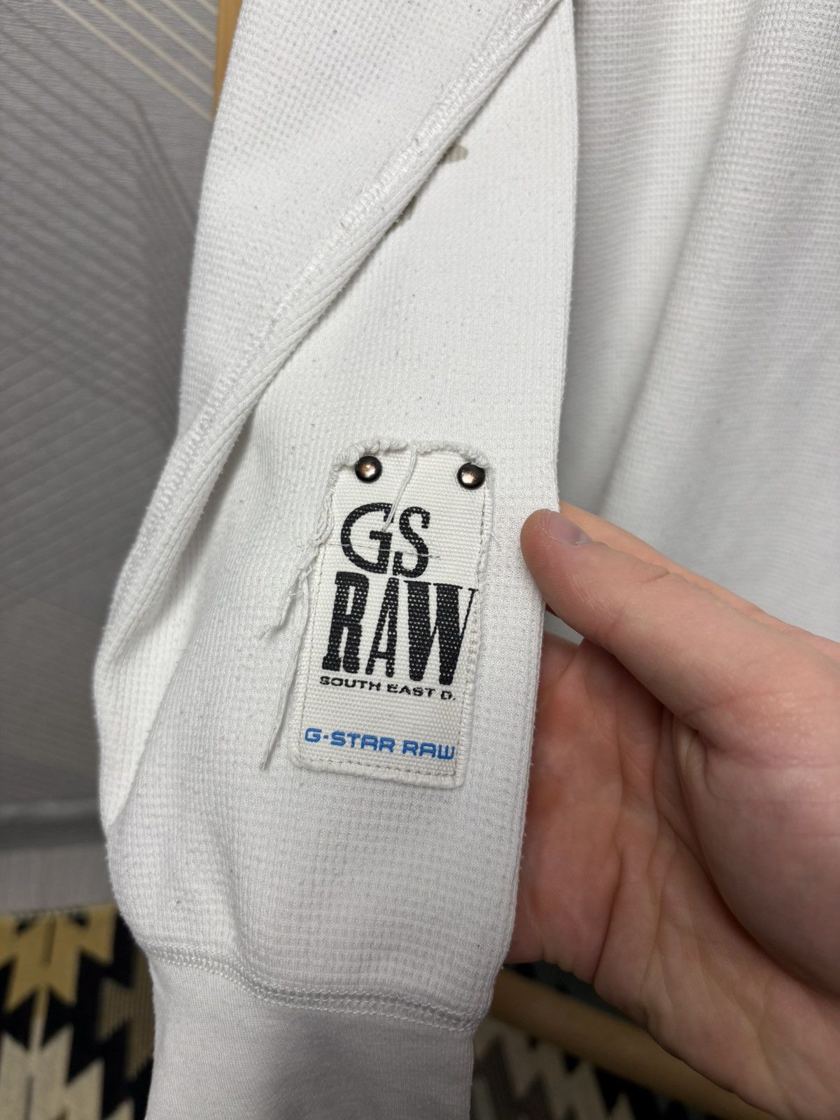 G-Star Vintage G-Star Raw Y2K longsleeve big logo size L Size US L / EU 52-54 / 3 - 9 Thumbnail