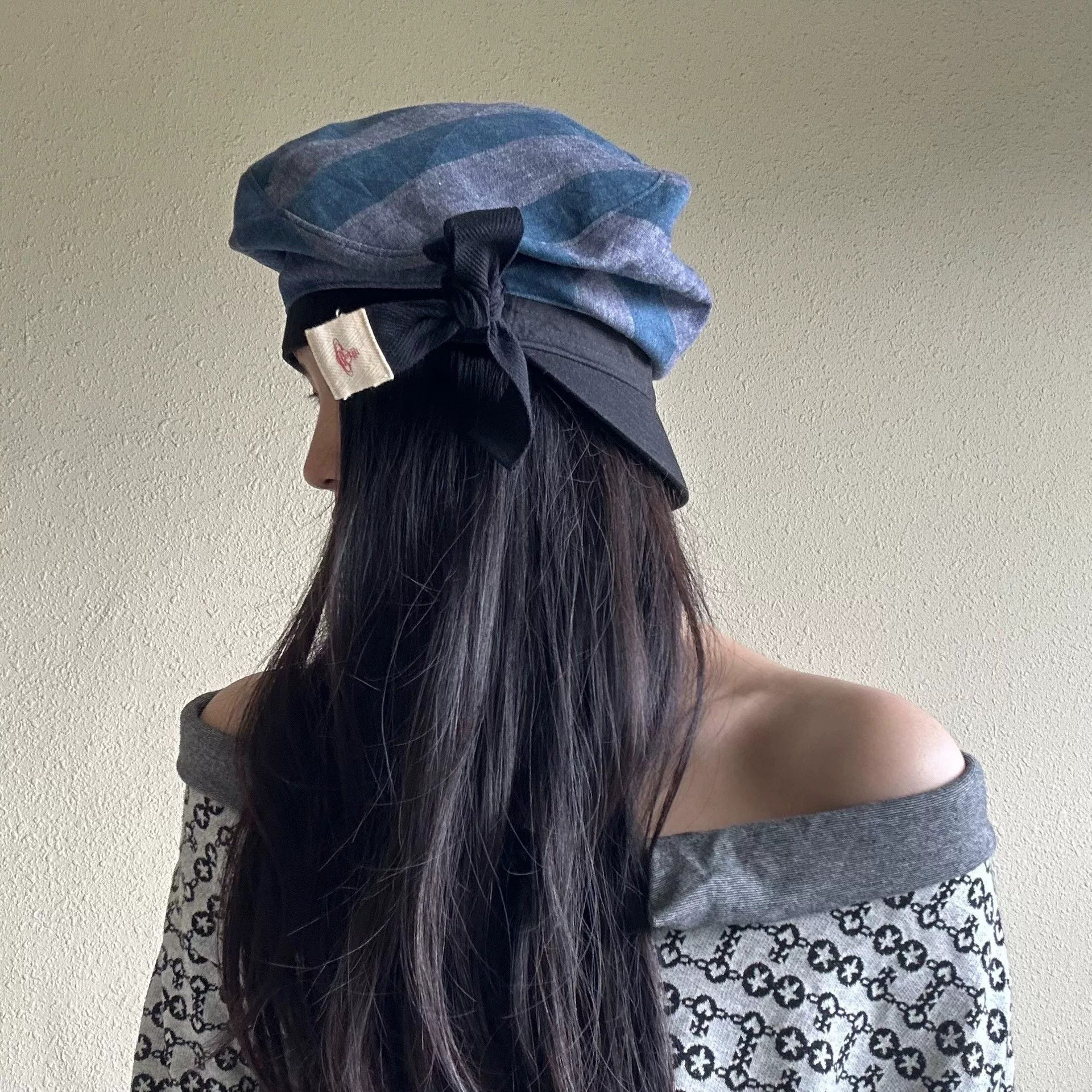 Vivienne Westwood Vintage 90s Striped Newsboy Cap Size ONE SIZE - 1 Thumbnail