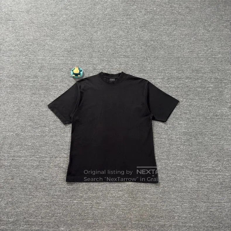 Balenciaga Balenciaga Black Crystal BB Short Sleeve. Size US S / EU 44-46 / 1 - 1 Thumbnail