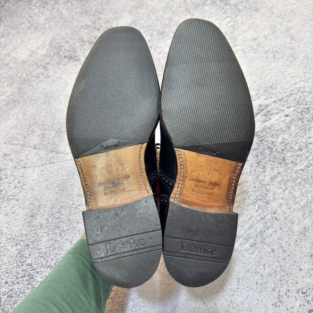 Designer × Handmade × Loake Loake Overton England Oxfords Brogues US8.5 UK7.5 EU41.5 Size US 8.5 / EU 41-42 - 10 Thumbnail