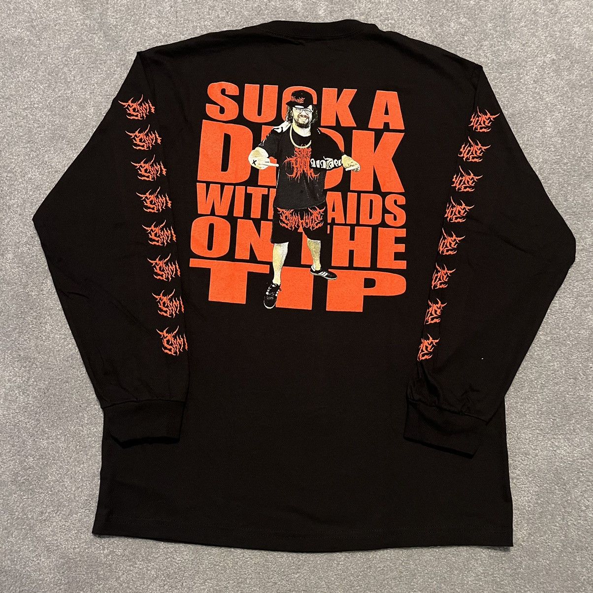 Sam Hyde Cash Star Suck a Dick with AIDS on Tip Longsleeve