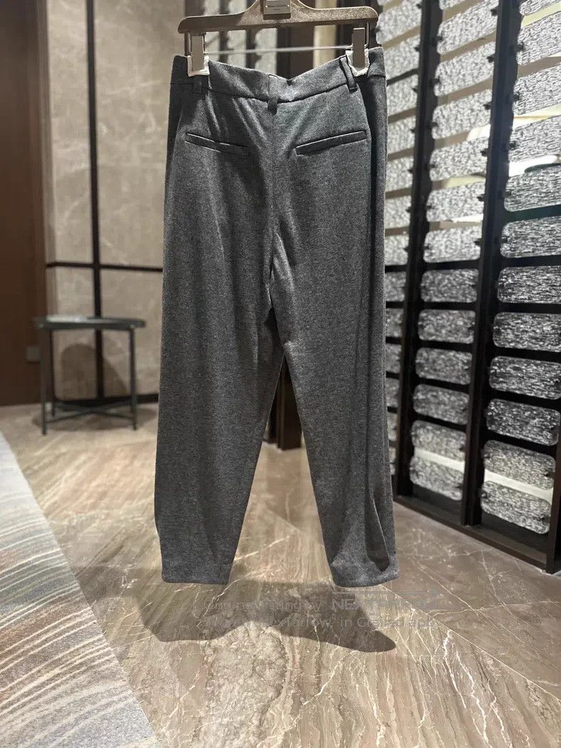 Brunello Cucinelli Brunello Cucinelli Cashmere knit trousers Size 27" / US 4 / IT 40 - 2 Thumbnail