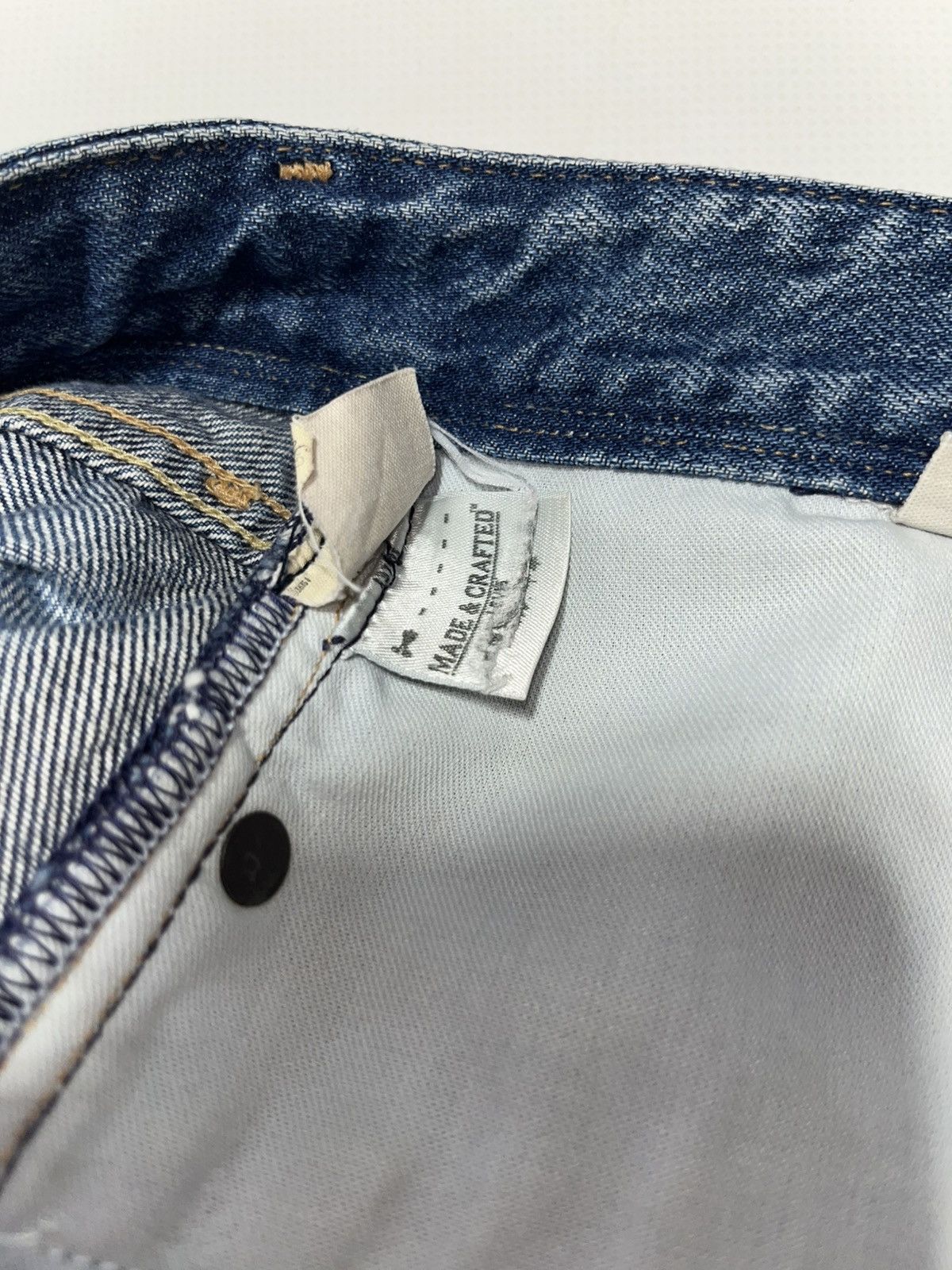 Levi's Made & Crafted VTG Japan Levi’s Made&Crafted big E taper salvadge jeans Size US 34 / EU 50 - 14 Thumbnail
