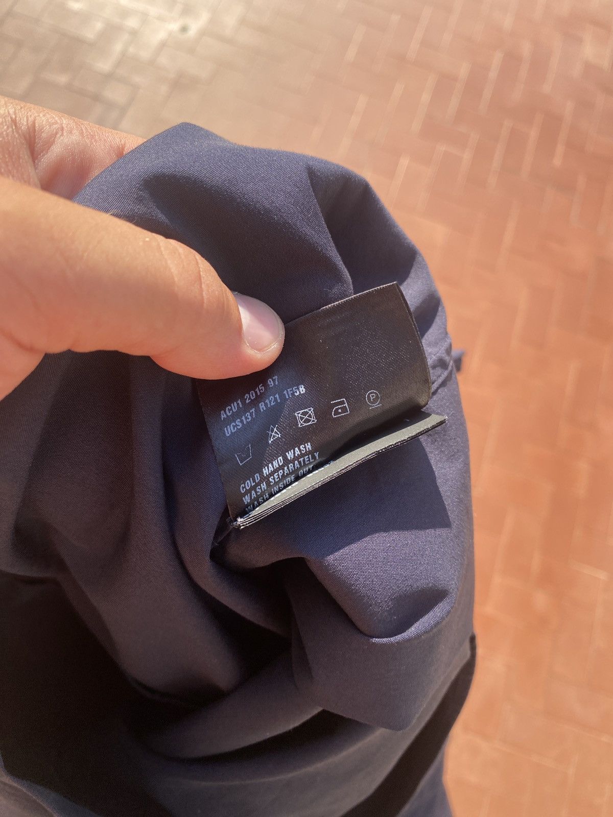 Prada Men’s Prada Milano Stretch Navy Short sleeve Shirt Size 38 Size US M / EU 48-50 / 2 - 8 Thumbnail