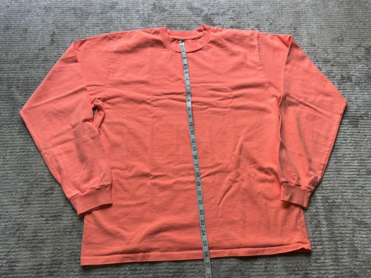 Gap × Kanye West × Yeezy Large Yeezy Season 7 Longsleeve Tee Neon Orange Long Sleeve Size US L / EU 52-54 / 3 - 7 Thumbnail