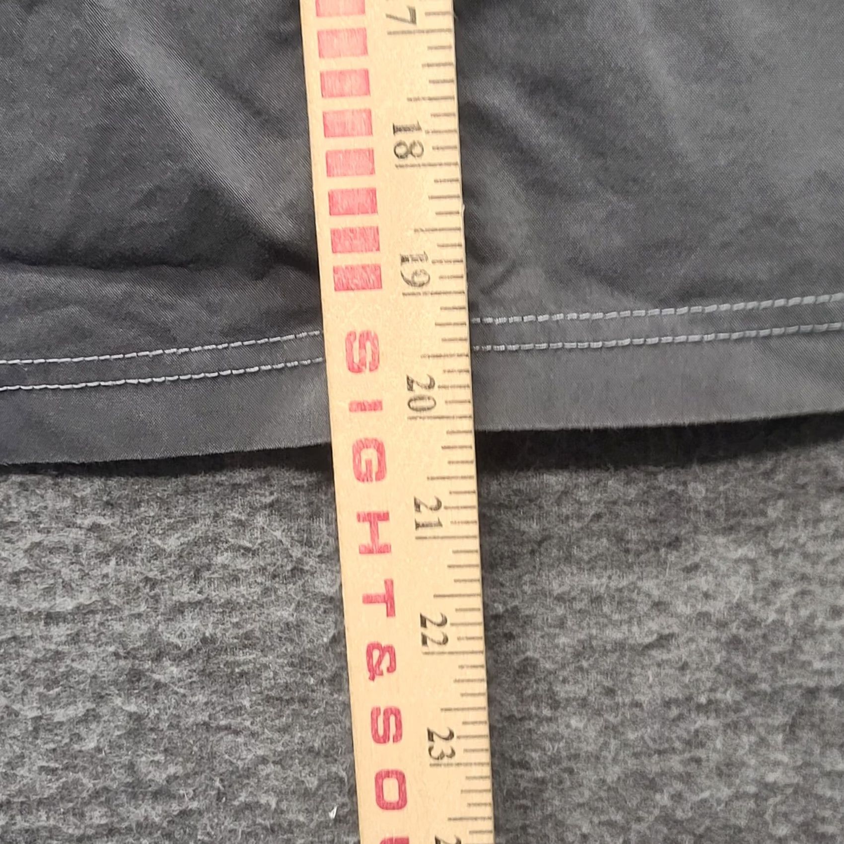 Vintage Kuhl Women’s 10 Regular Splash Skirt A-Line Knee Length Mid Rise Cotton Nylon Spandex Canvas Gray Lightweight Pockets Travel Casual Size 32" / US 10 / IT 46 - 4 Thumbnail