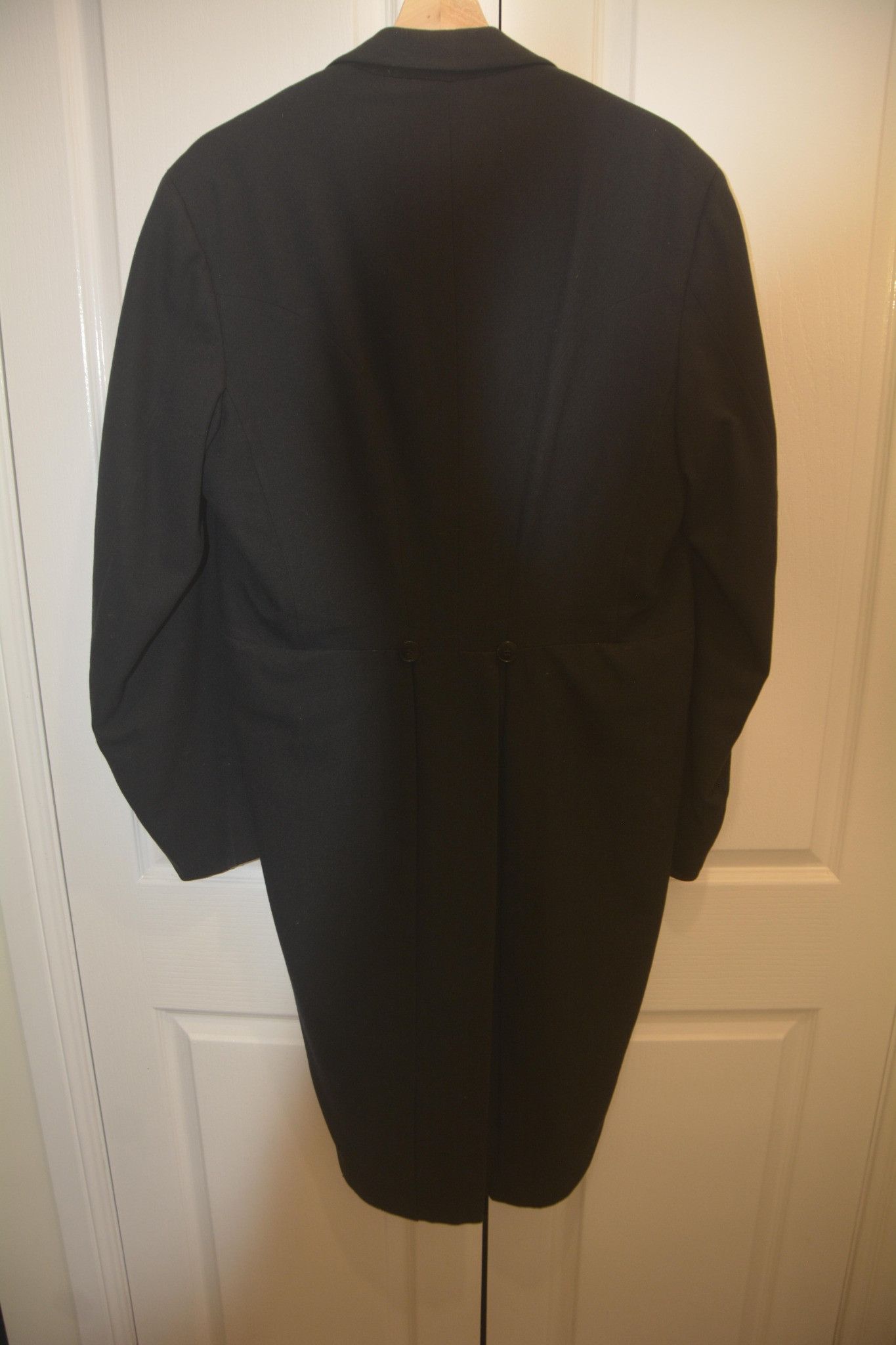 Other Vintage Harry Hall London Tailcoat Morning Jacket Black Formal Wear Size 40R - 10 Thumbnail