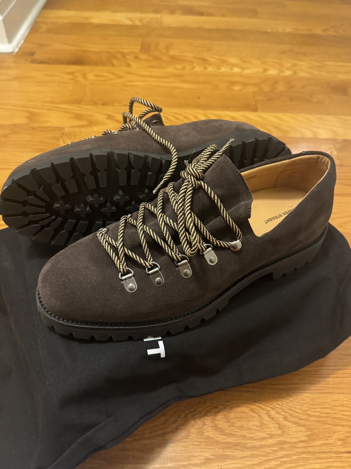 Other Paper Straight Mens Derby Shoes 45 EU Size US 11.5 / EU 44-45 - 1 Thumbnail