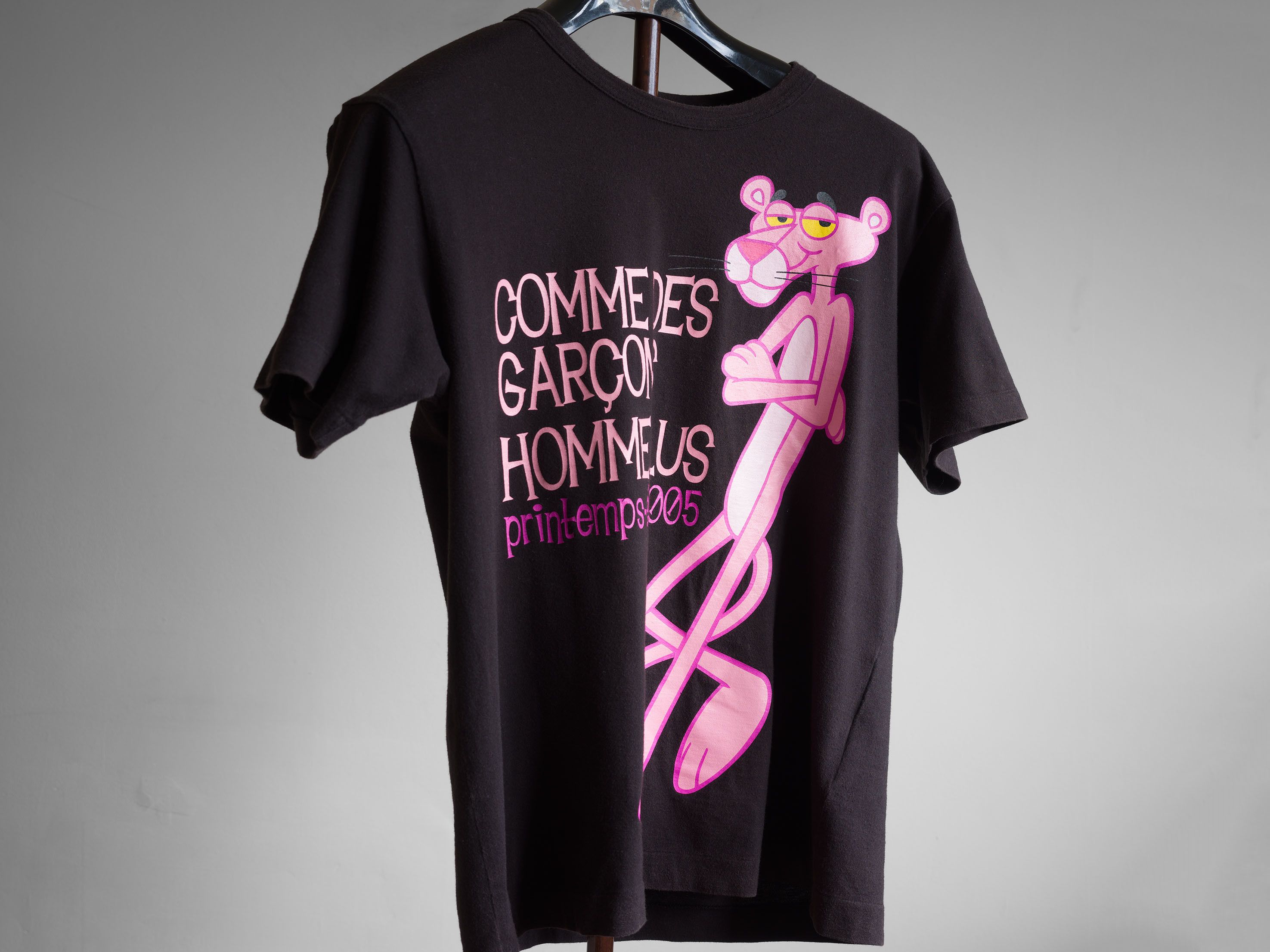 SS2005 COMME des GARÇONS HOMME PLUS PINK PANTHER T-SHIRT