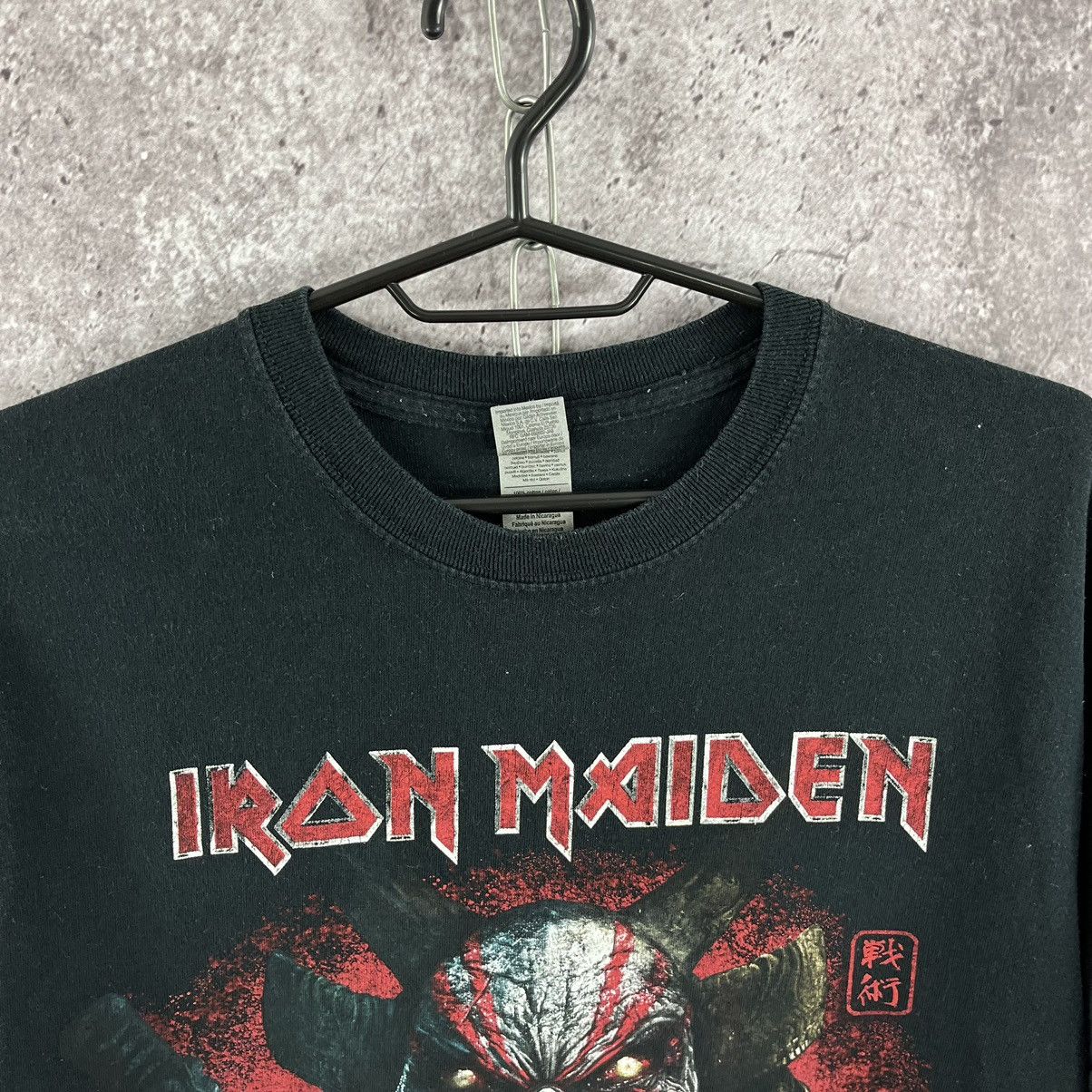 Band Tees Iron Maiden T-Shirt Senjutsu Big Double Logo Size M Size US M / EU 48-50 / 2 - 2 Thumbnail