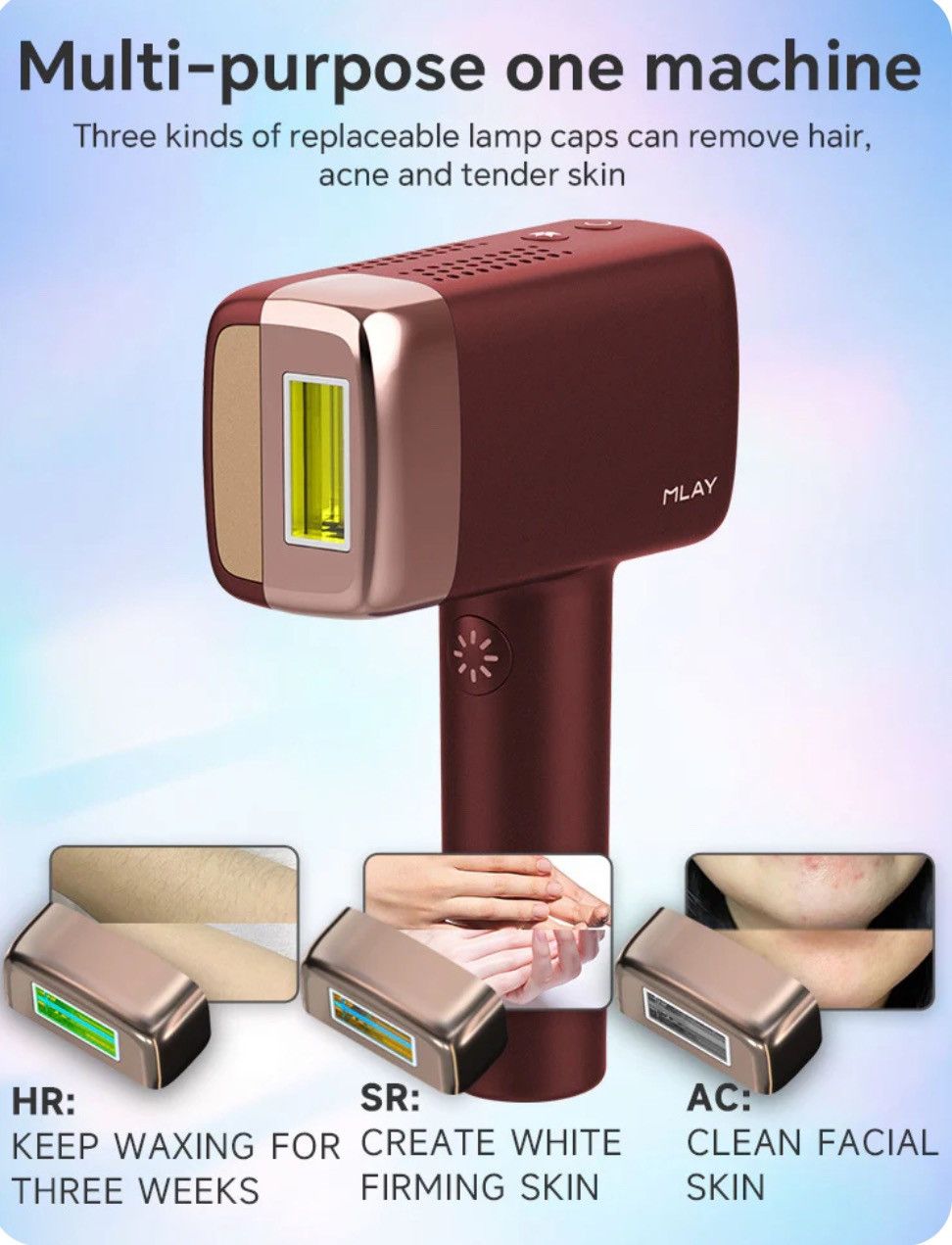Other MLAY T14 Home Use IPL Laser EpilatorWith Replaceable Head Size ONE SIZE - 10 Thumbnail