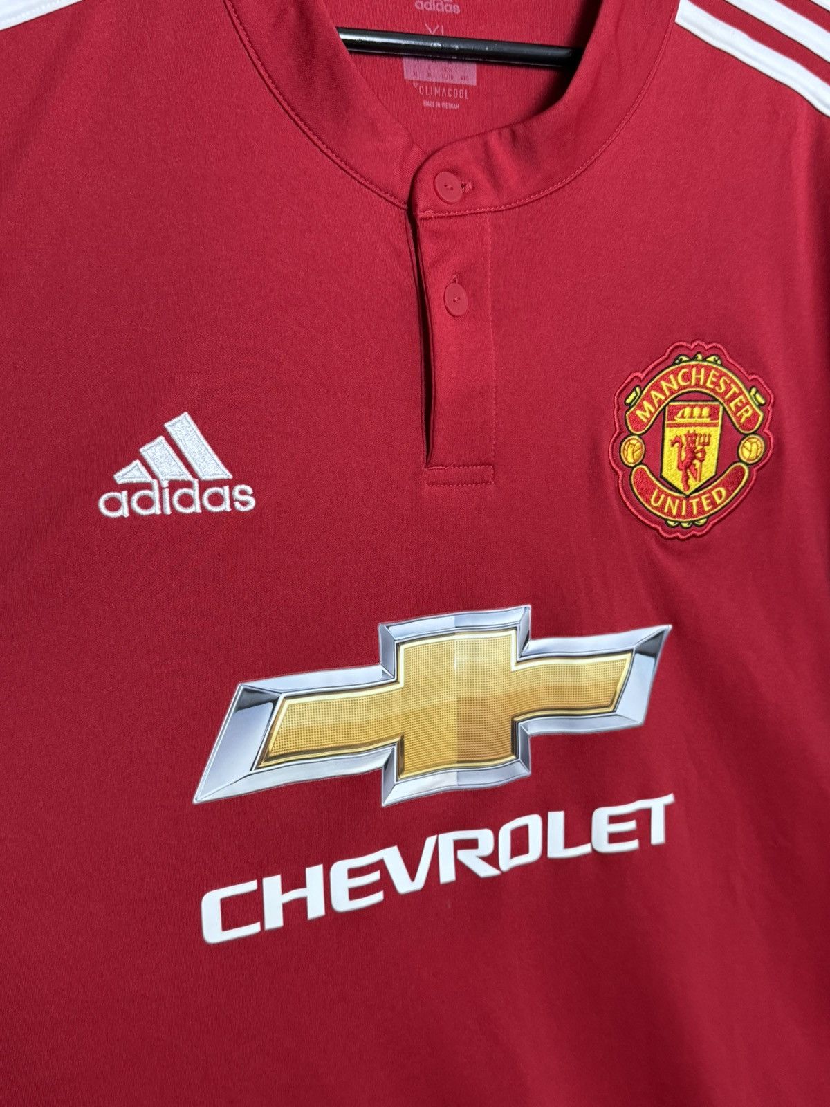 Adidas Manchester United 17/18 Home Alexis Sanchez Football Jersey Size US XL / EU 56 / 4 - 4 Thumbnail