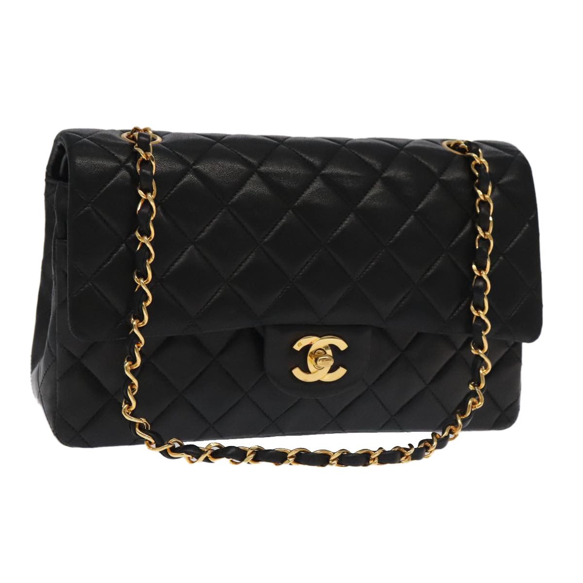 Chanel Timeless 26 Black Leather Shoulder Bag (Pre-Owned) Size ONE SIZE - 1 Thumbnail