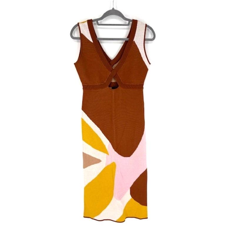 Sachin & Babi SACHIN + BABI “Malaina” Knit Sleeveless Bodycon Midi Dress Size M / US 6-8 / IT 42-44 - 2 Thumbnail