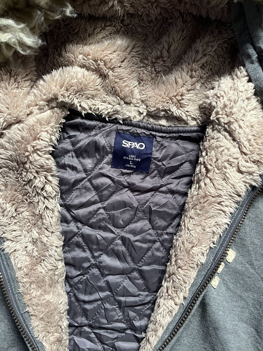 Japanese Brand vintage fur lined hoodie Size US L / EU 52-54 / 3 - 3 Thumbnail