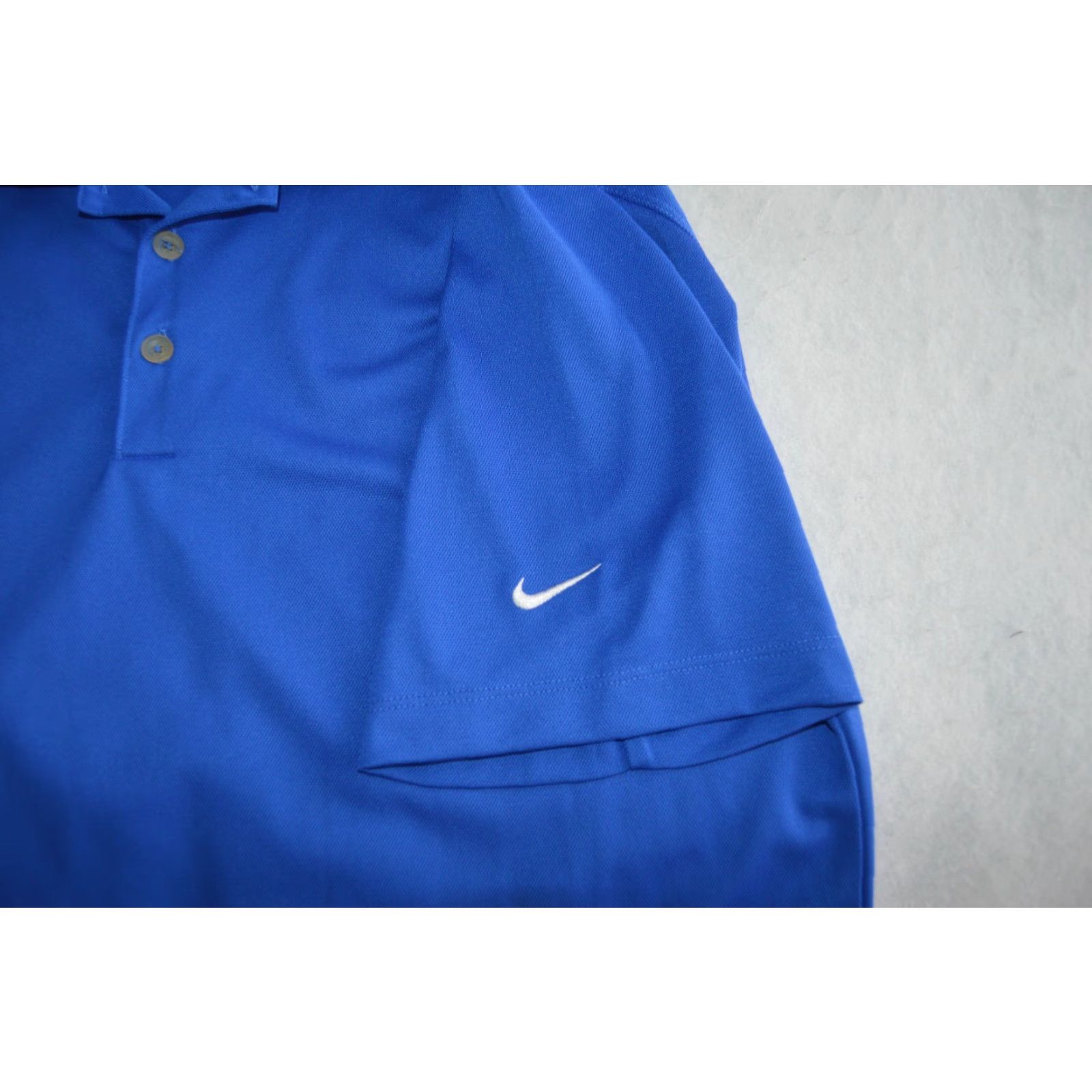 Nike Nike Golf Polo Shirt Men M Blue Dri-Fit Short Sleeve Adult Size US M / EU 48-50 / 2 - 3 Thumbnail