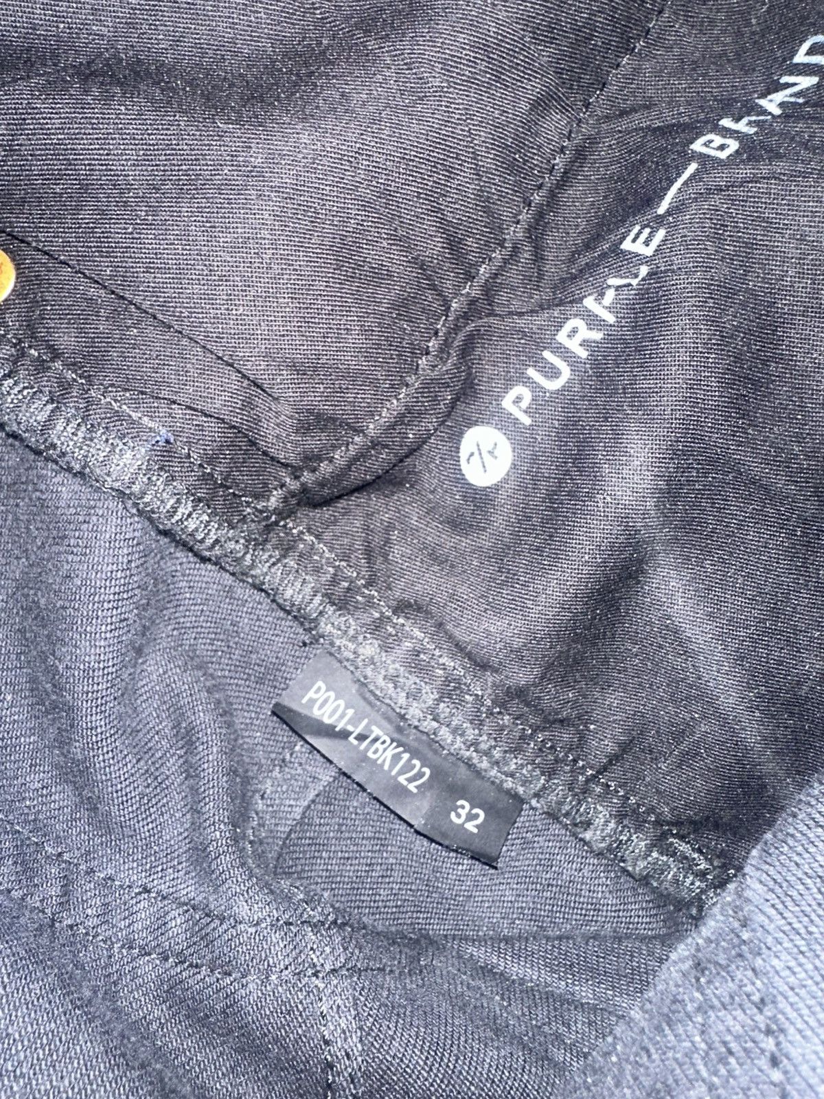 Purple Brand BLACK LABEL P001 LOW RISE SKINNY JEAN - Leathered Size US 32 / EU 48 - 10 Thumbnail