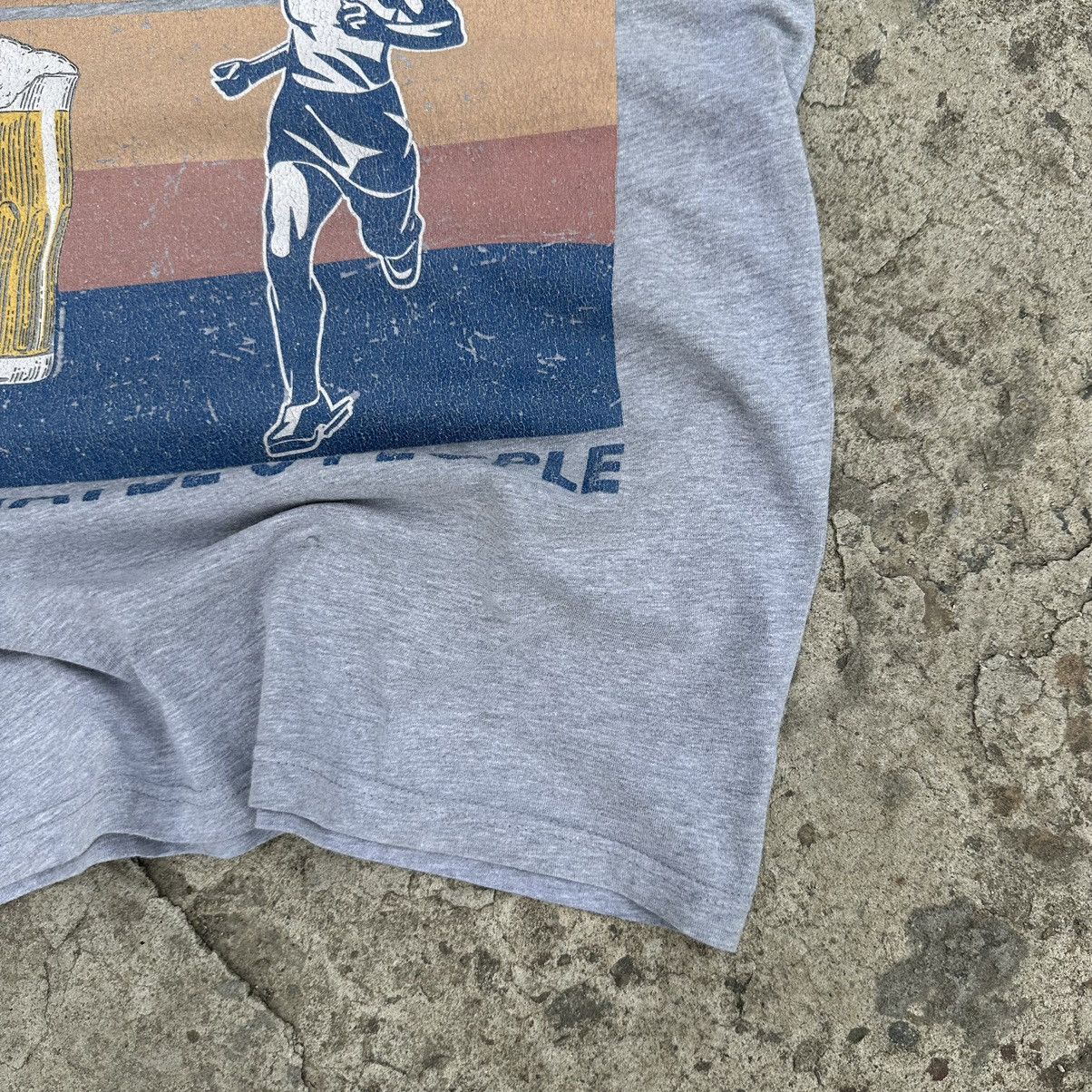 Vintage Vintage Japanese Style T-shirts I like Beer and Run Y2K Size US S / EU 44-46 / 1 - 4 Thumbnail