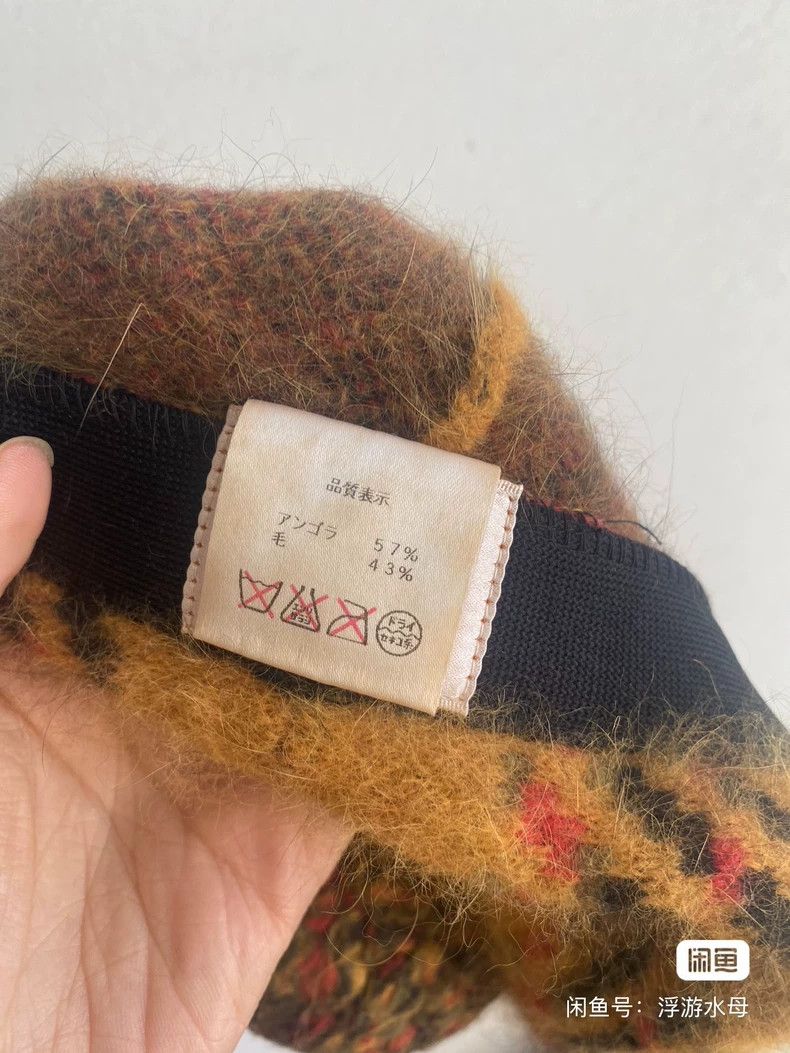 Vivienne Westwood Vivienne Westwood Fur pom-pom beret Size ONE SIZE - 5 Thumbnail