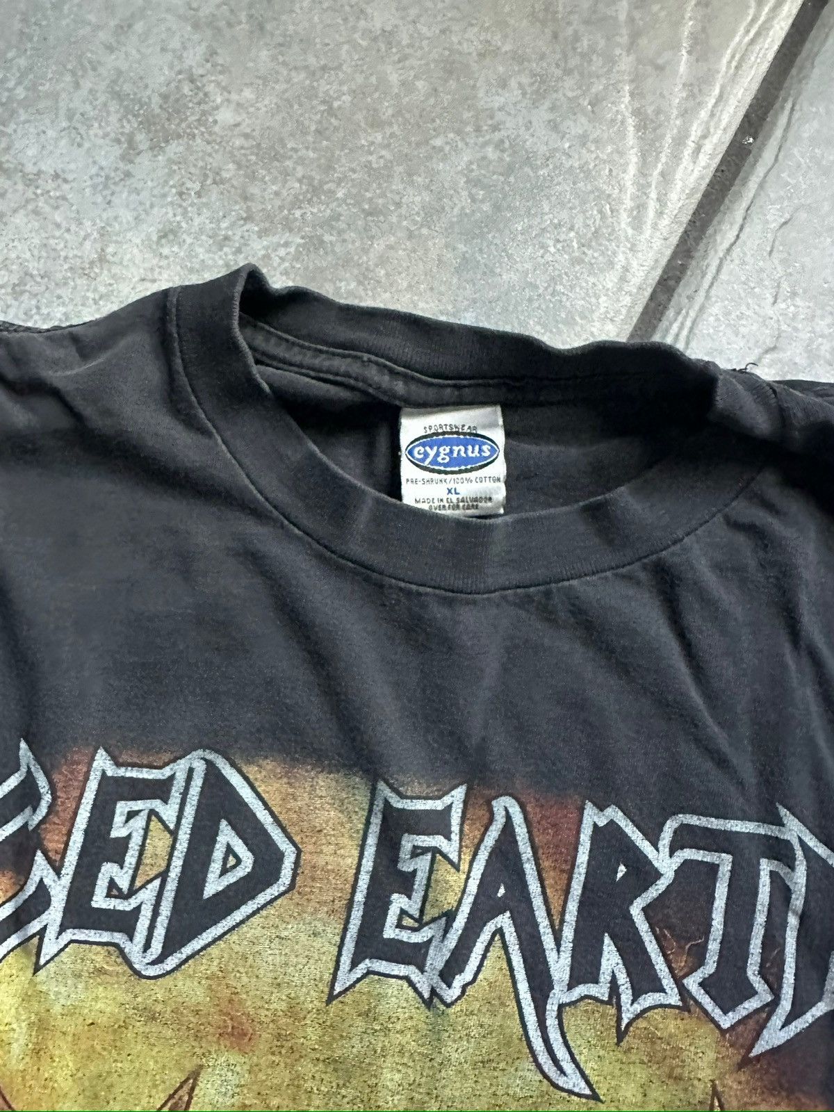Band Tees Vintage Iced Earth T Shirt XL Boxy Long Sleeve Dark Genesis Size US XL / EU 56 / 4 - 3 Thumbnail