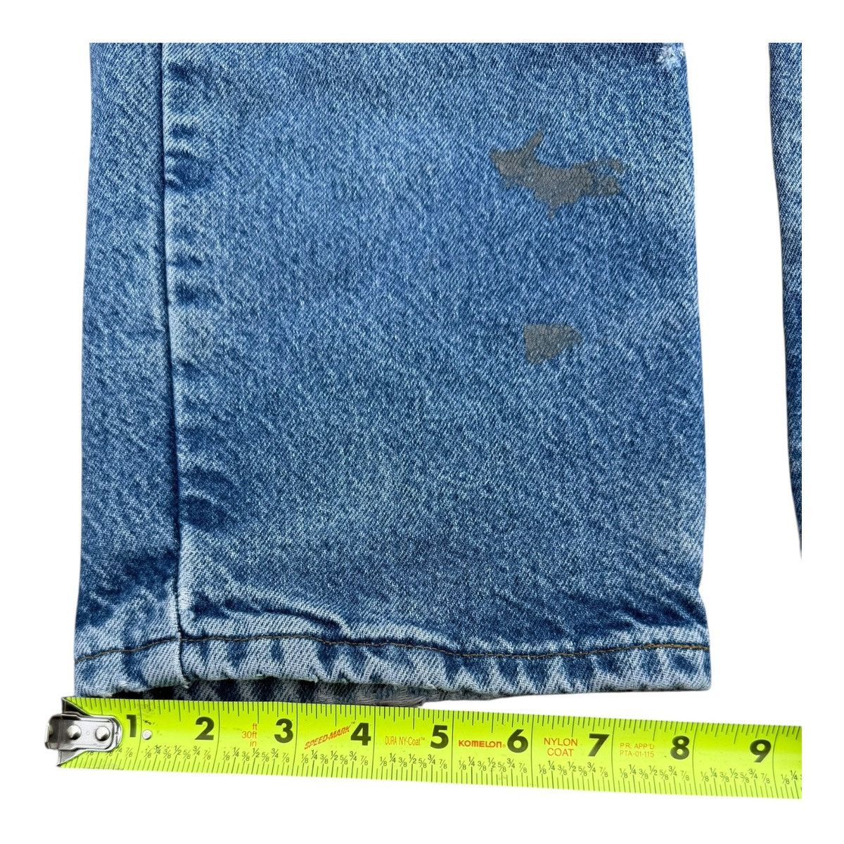 Carhartt Carhartt B21 DST Distressed Flannel-Lined Denim Jeans 34x30 Size US 34 / EU 50 - 11 Thumbnail