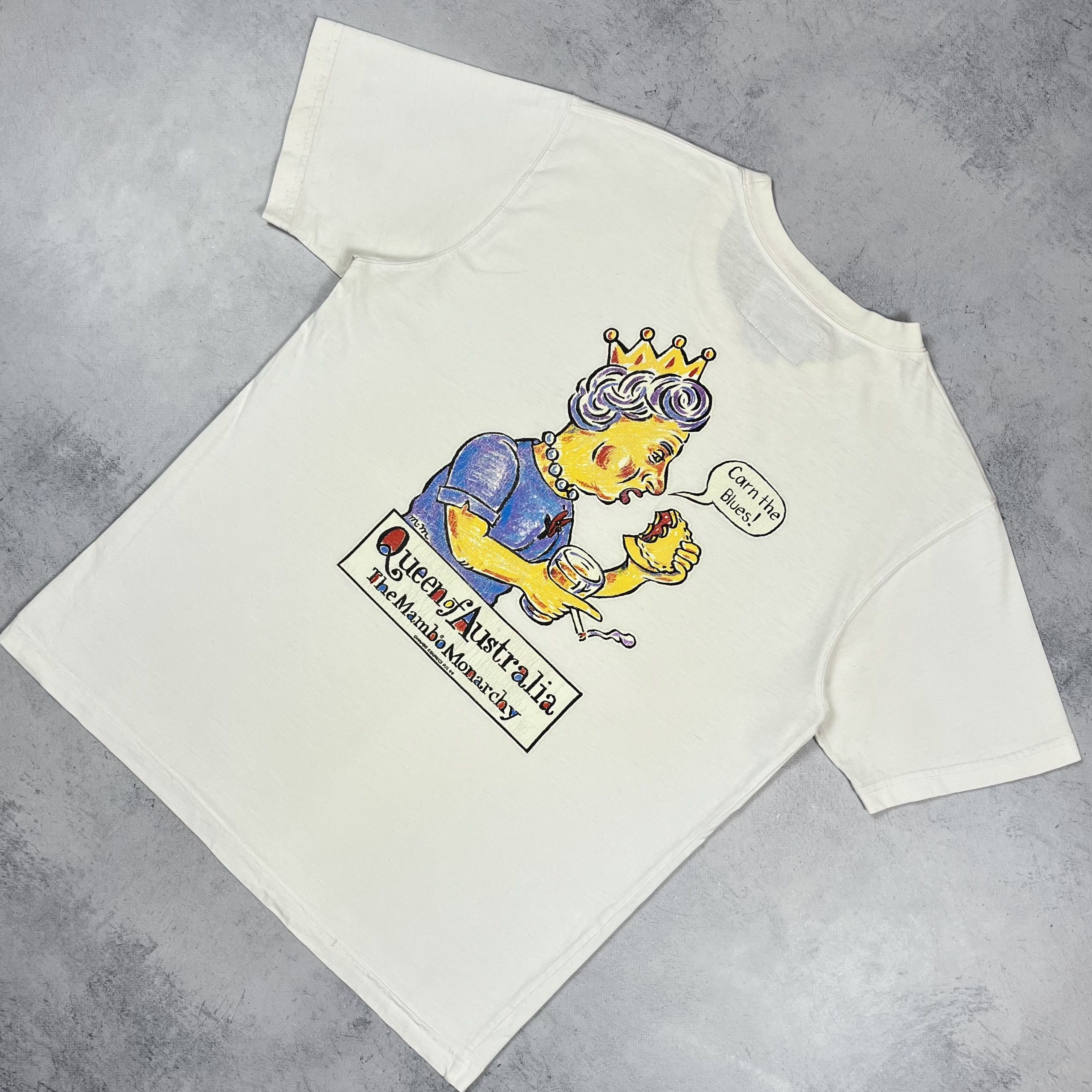 Vintage Mambo Queen Of Australia Big Logo T Shirt 1998
