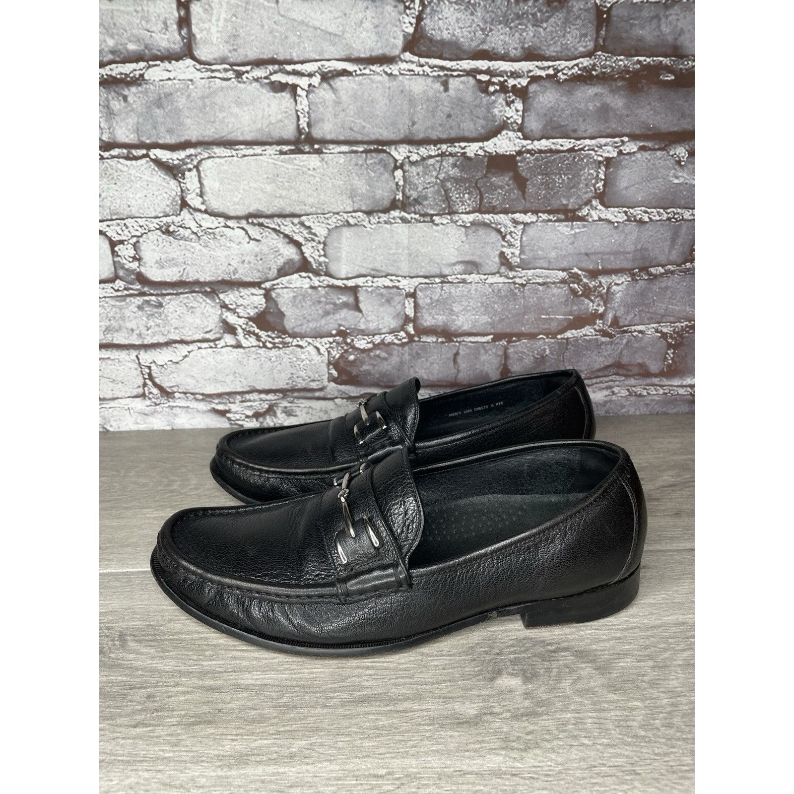 Cole Haan COLE HAAN Black Leather Air Horsebit Classic Loafers Dress M Size US 10 / EU 43 - 11 Thumbnail