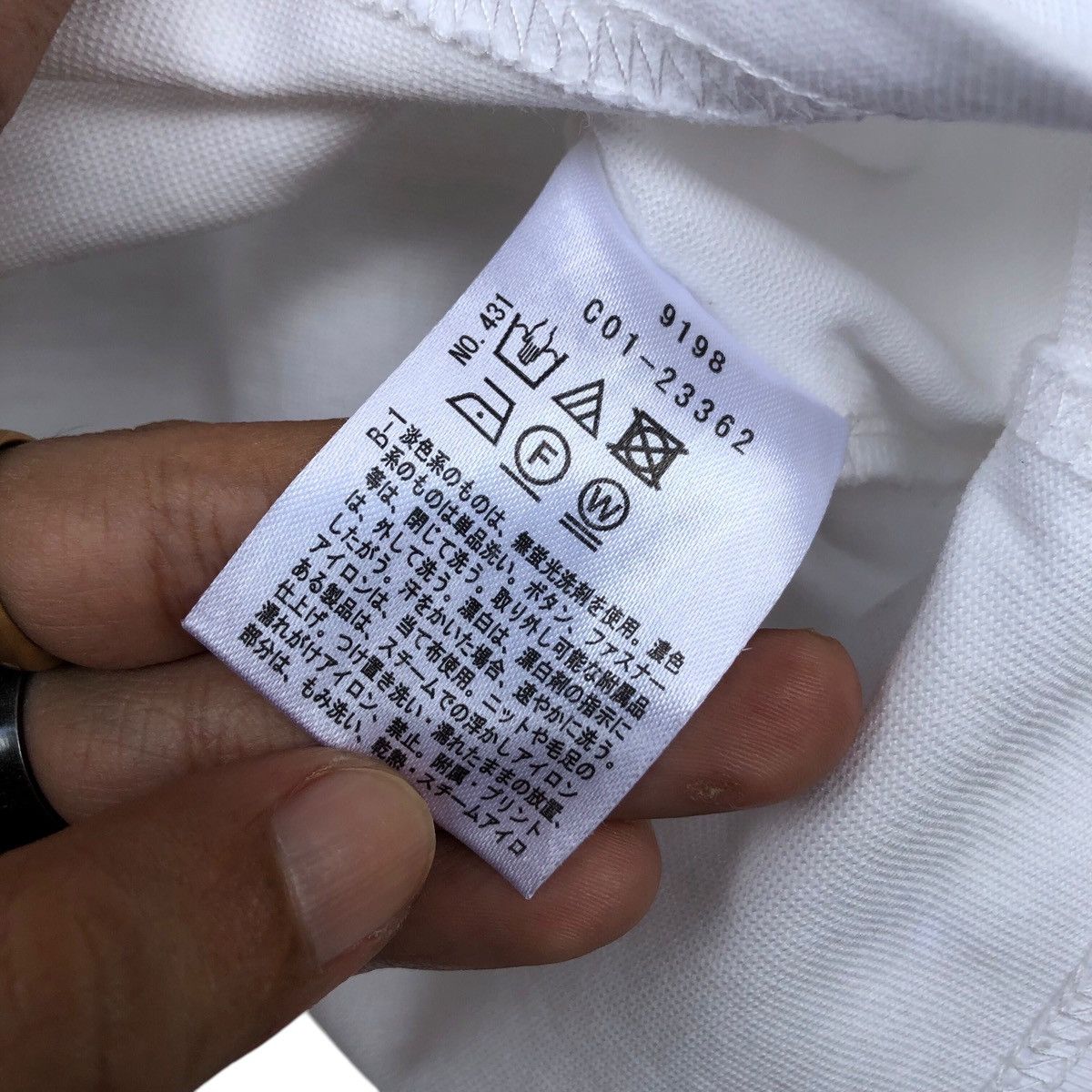 If Six Was Nine × Japanese Brand × Takeo Kikuchi TAKEO KIKUCHI grunge if six was nine tshirt Size US L / EU 52-54 / 3 - 4 Thumbnail