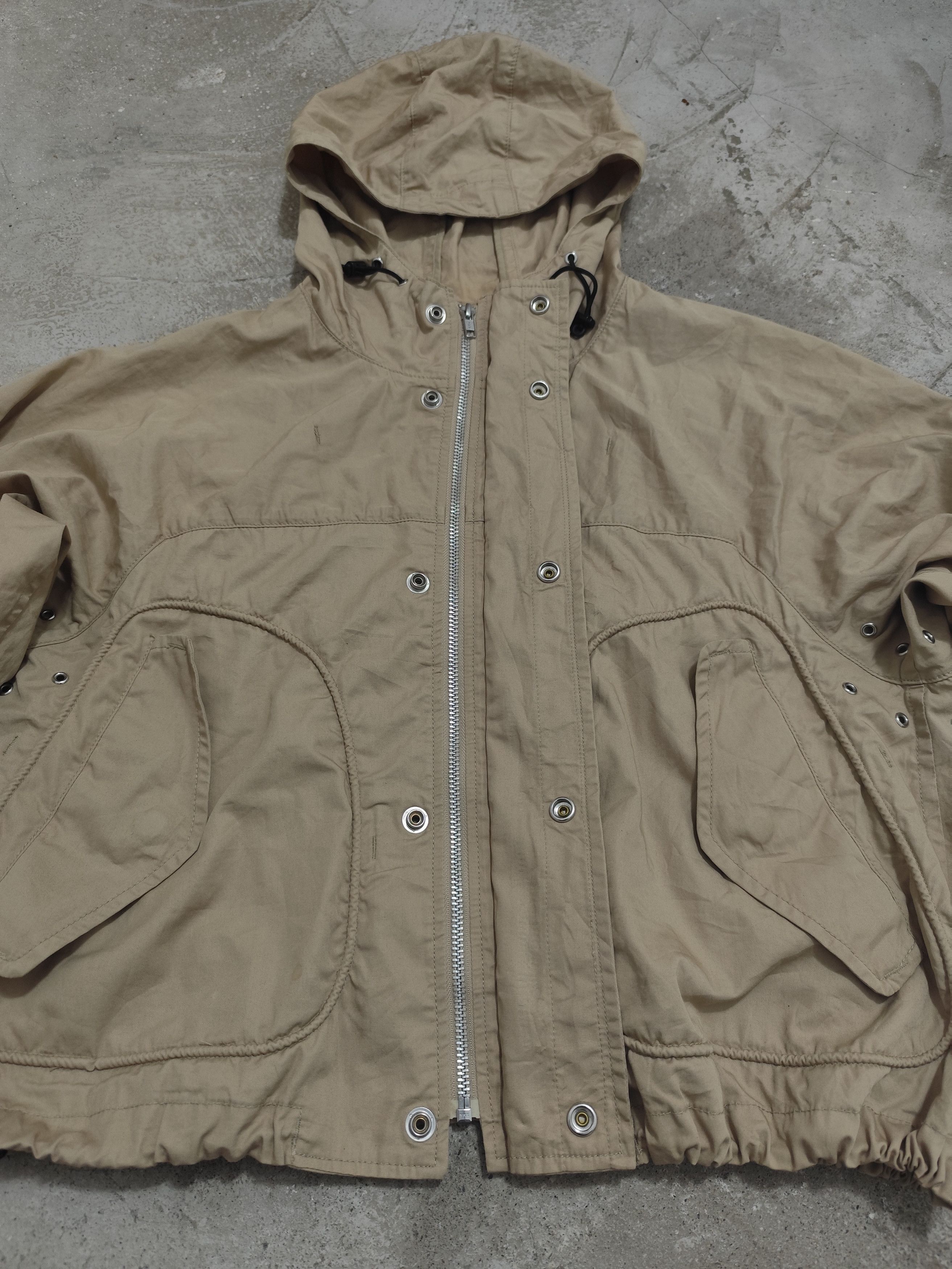 CABANE de ZUCCa Vintage issey miyake Zucca crop mountain parka Size US L / EU 52-54 / 3 - 8 Thumbnail